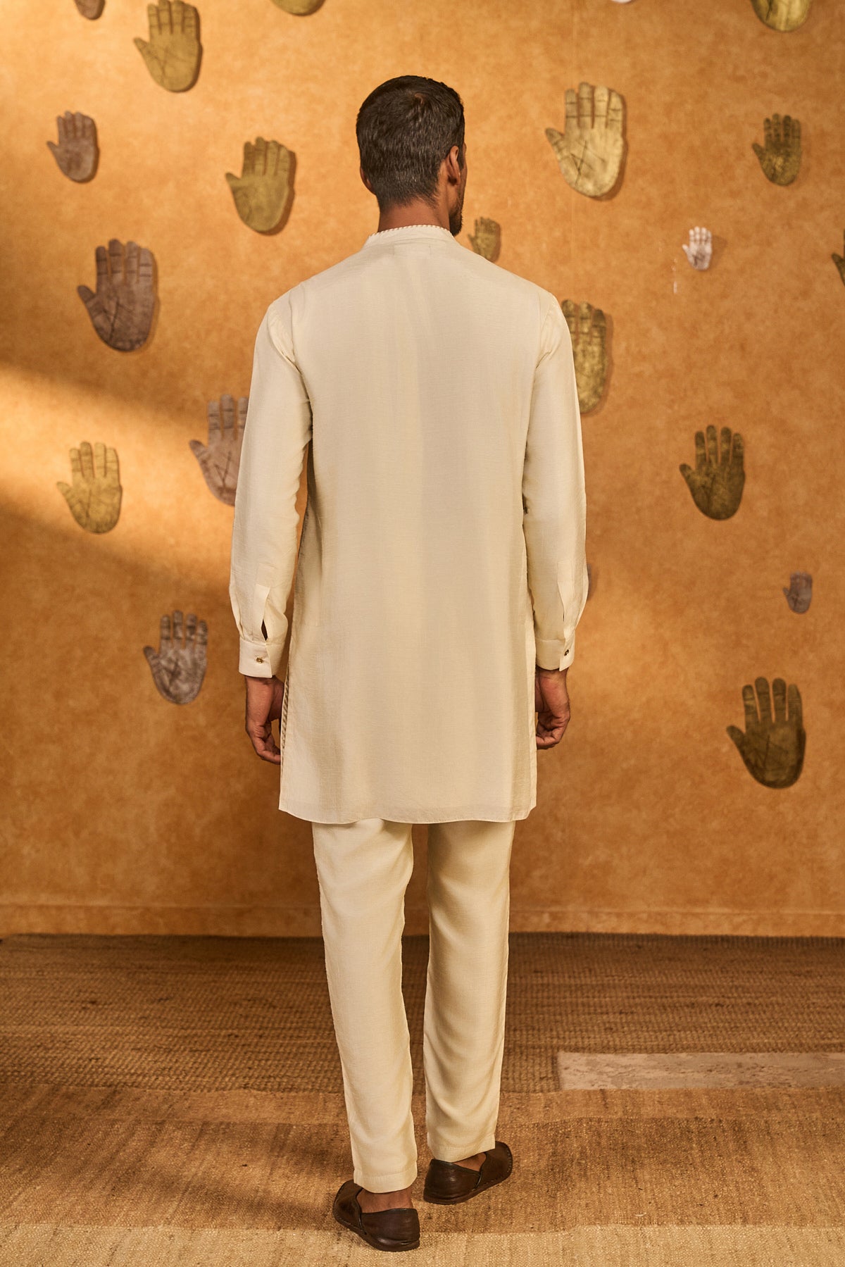IVORY CRANE DAWN KURTA SET