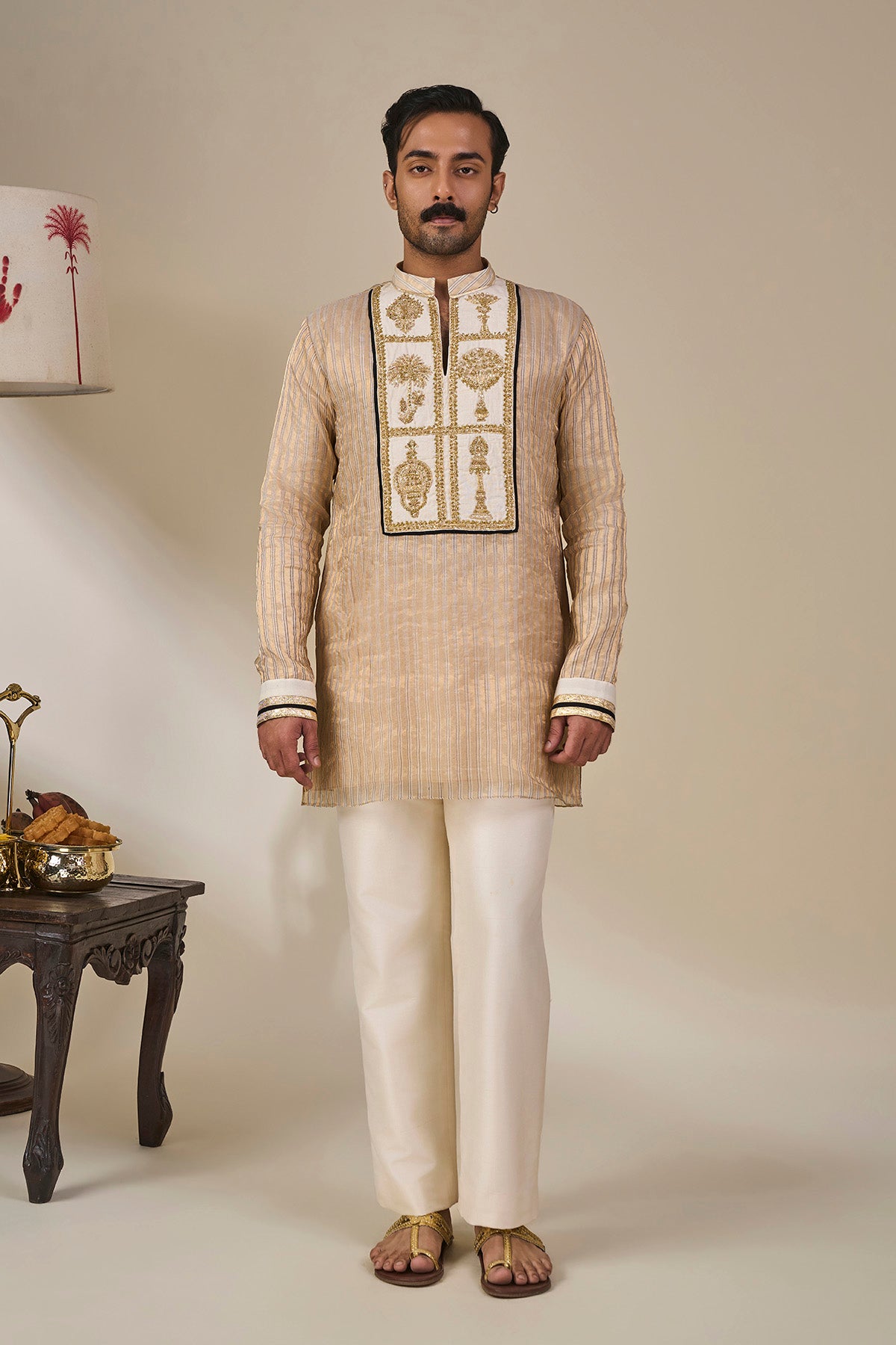 Ivory Kochi Conch Pant Set