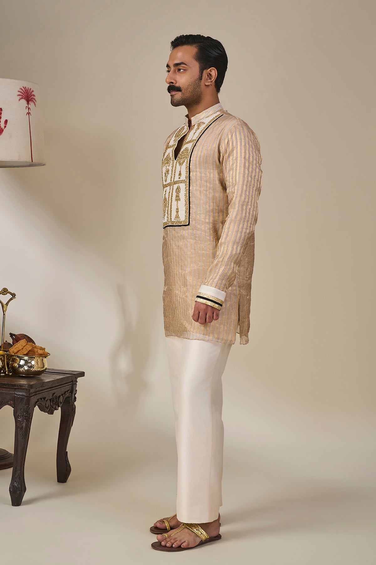 Ivory Kochi Conch Pant Set