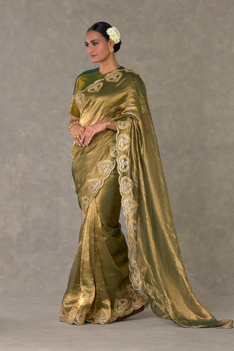 'Paan' Tissue Saree