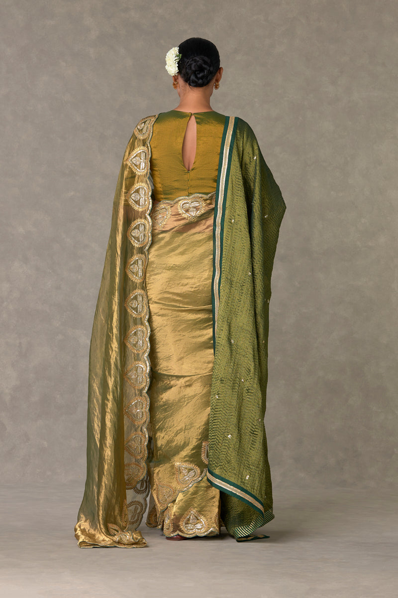 'Paan' Tissue Saree