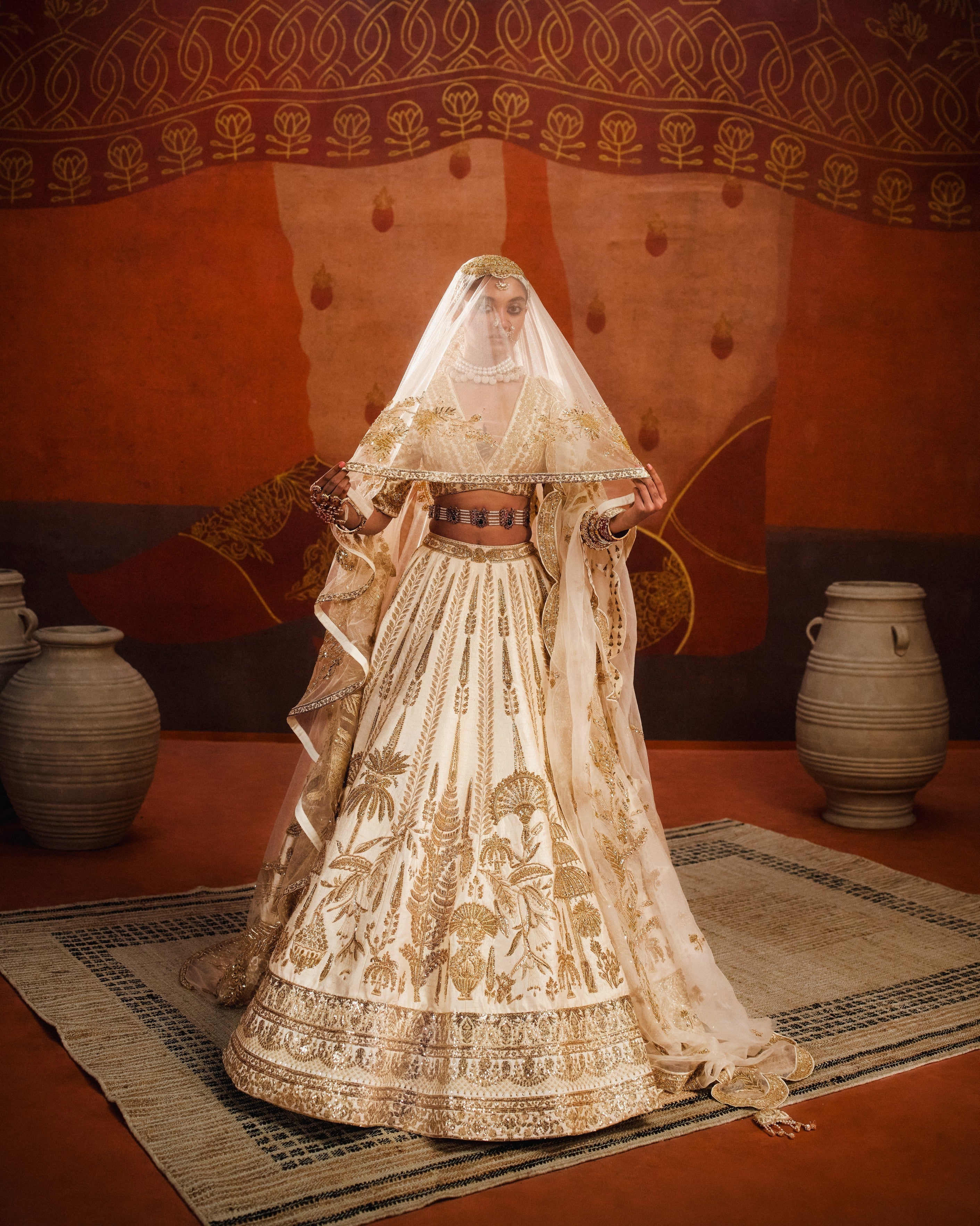 Malai Barfi Lehenga Set