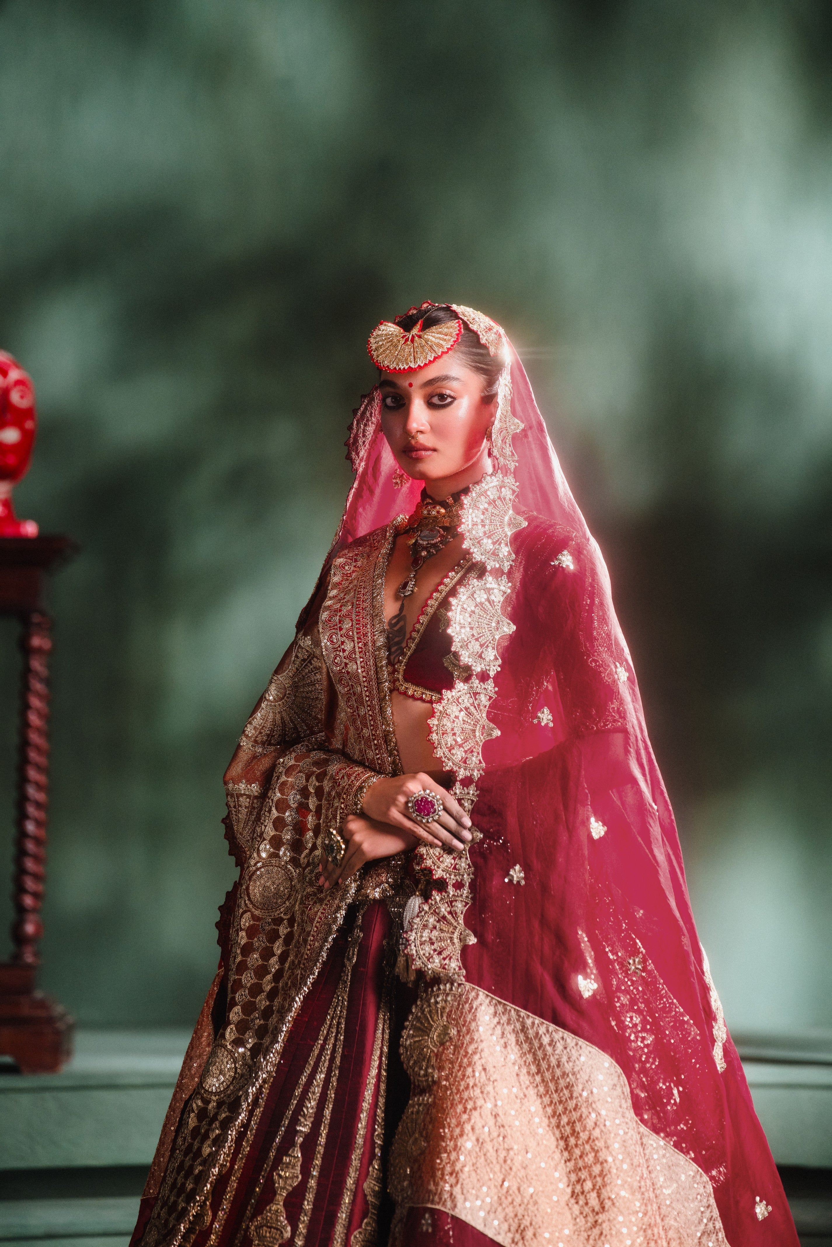The Gajar Halwa Lehenga