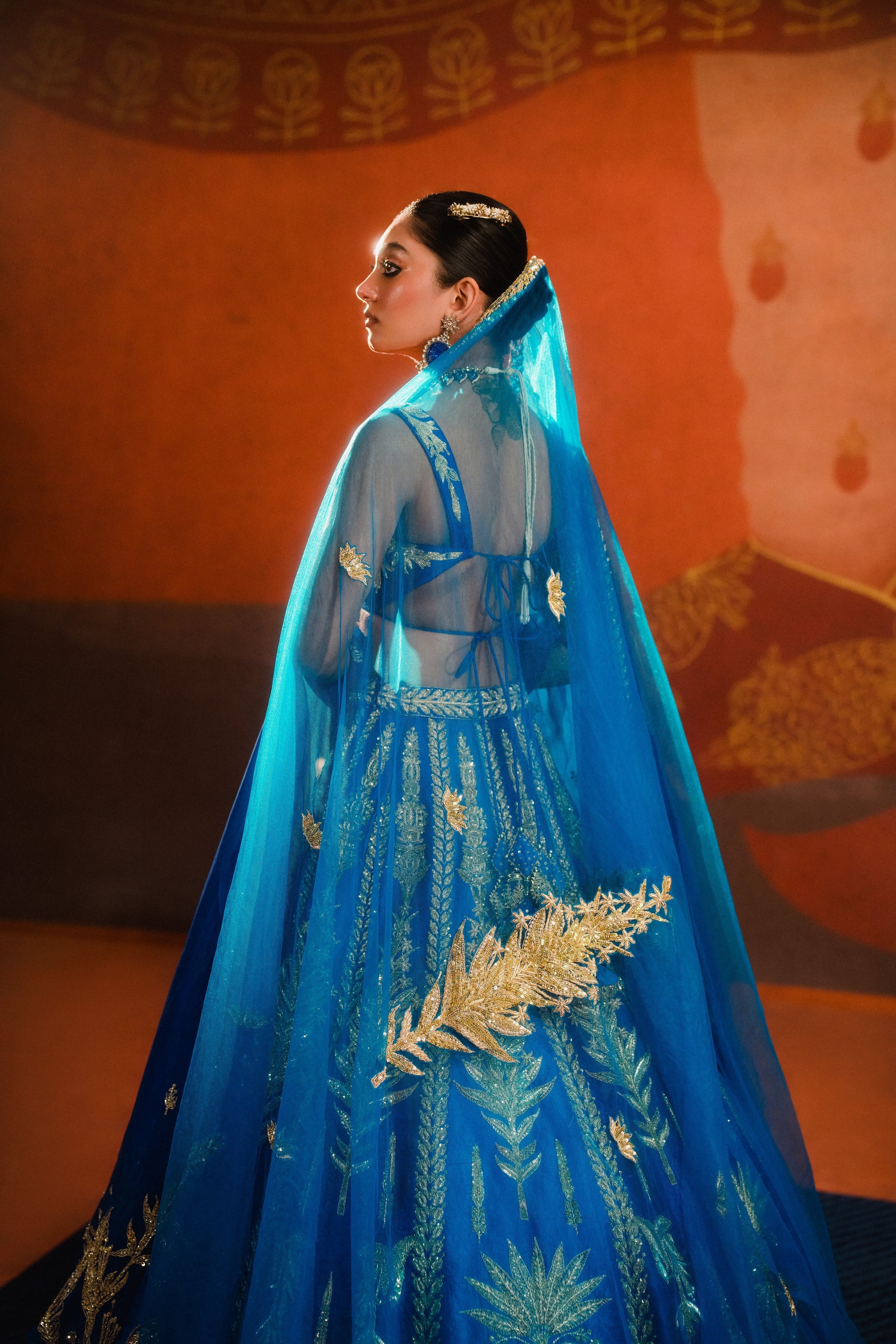The Neel Bahar Lehenga
