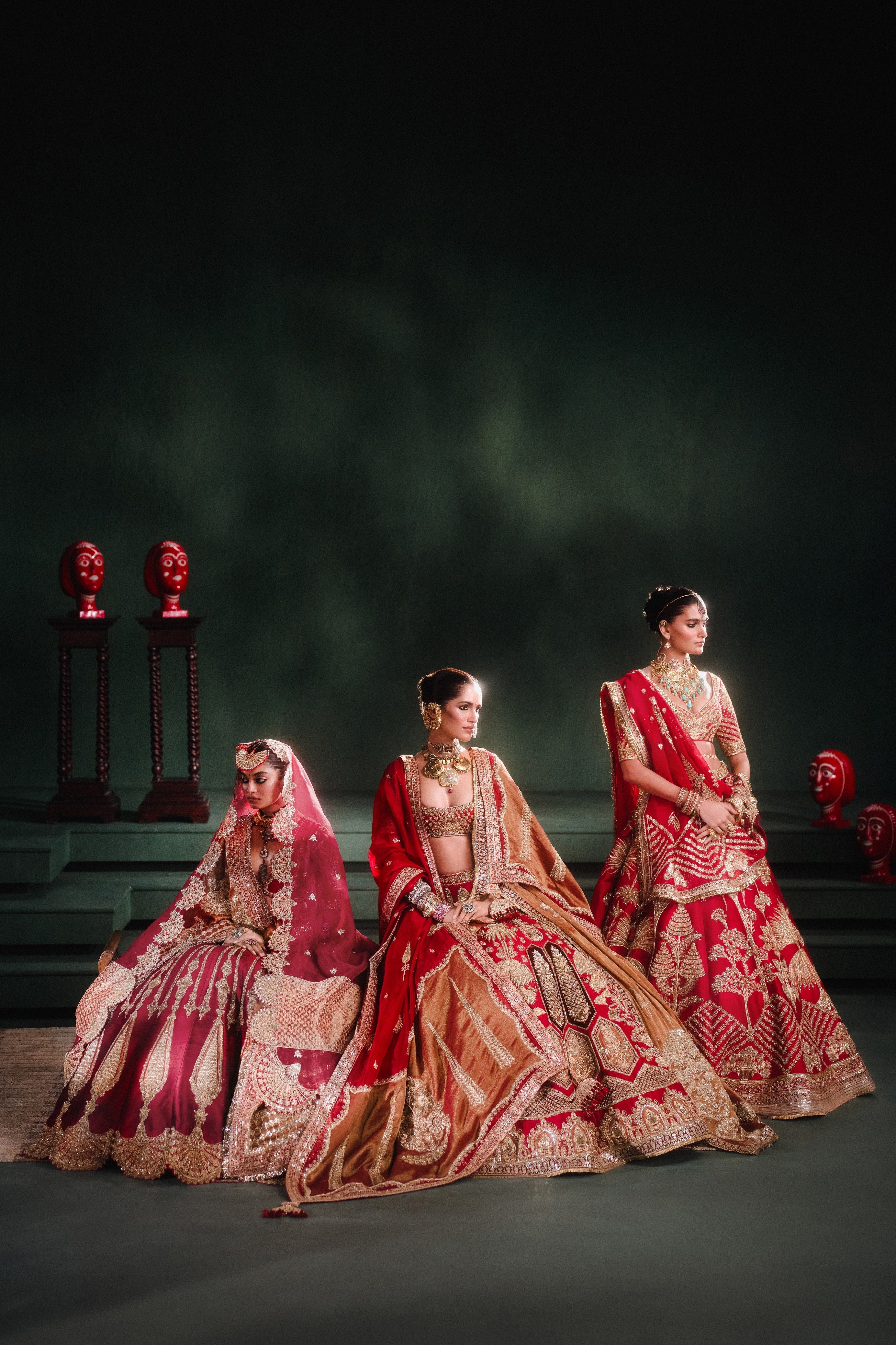 The Aalu Bukhara Lehenga Set