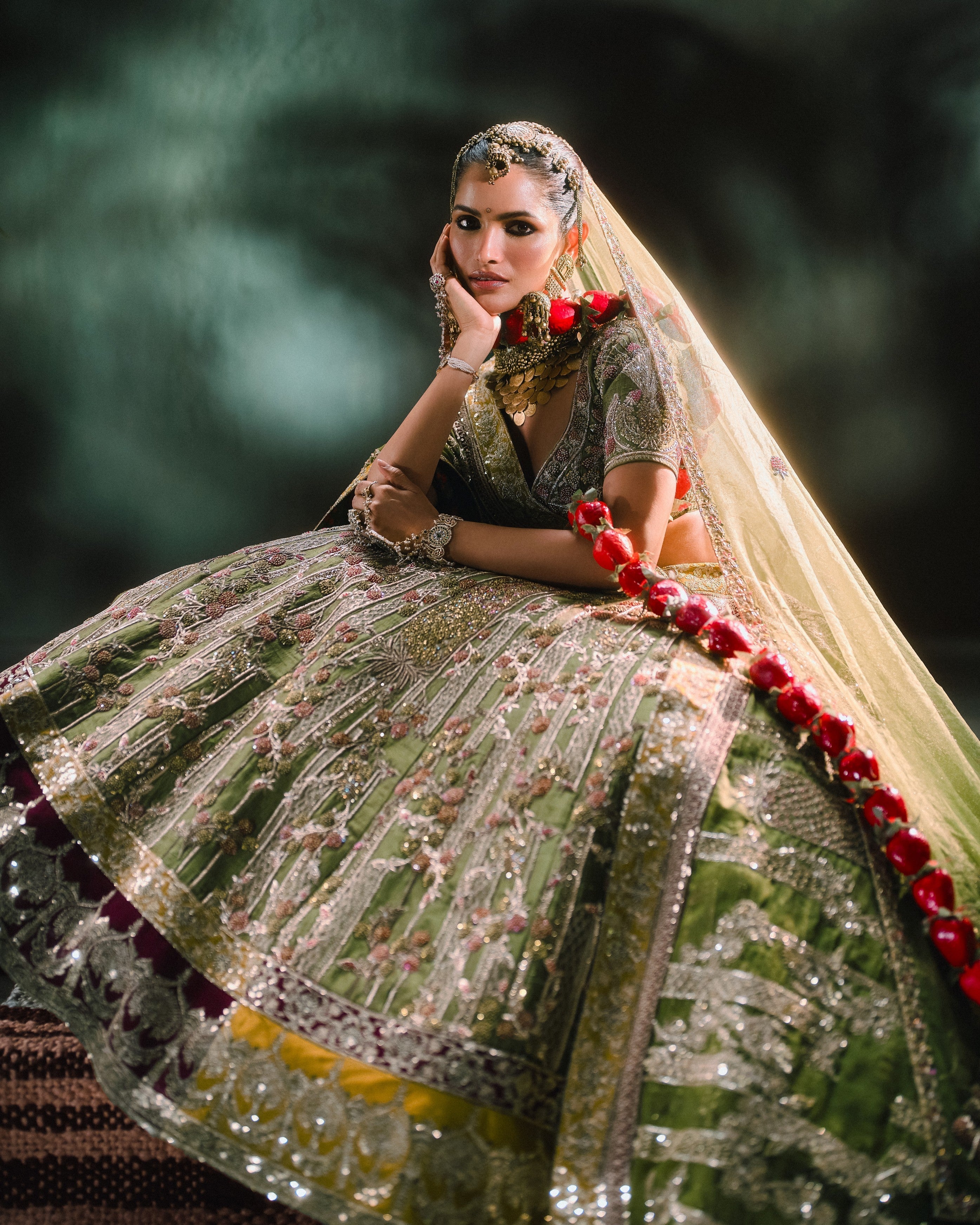 The Aam Panna Lehenga