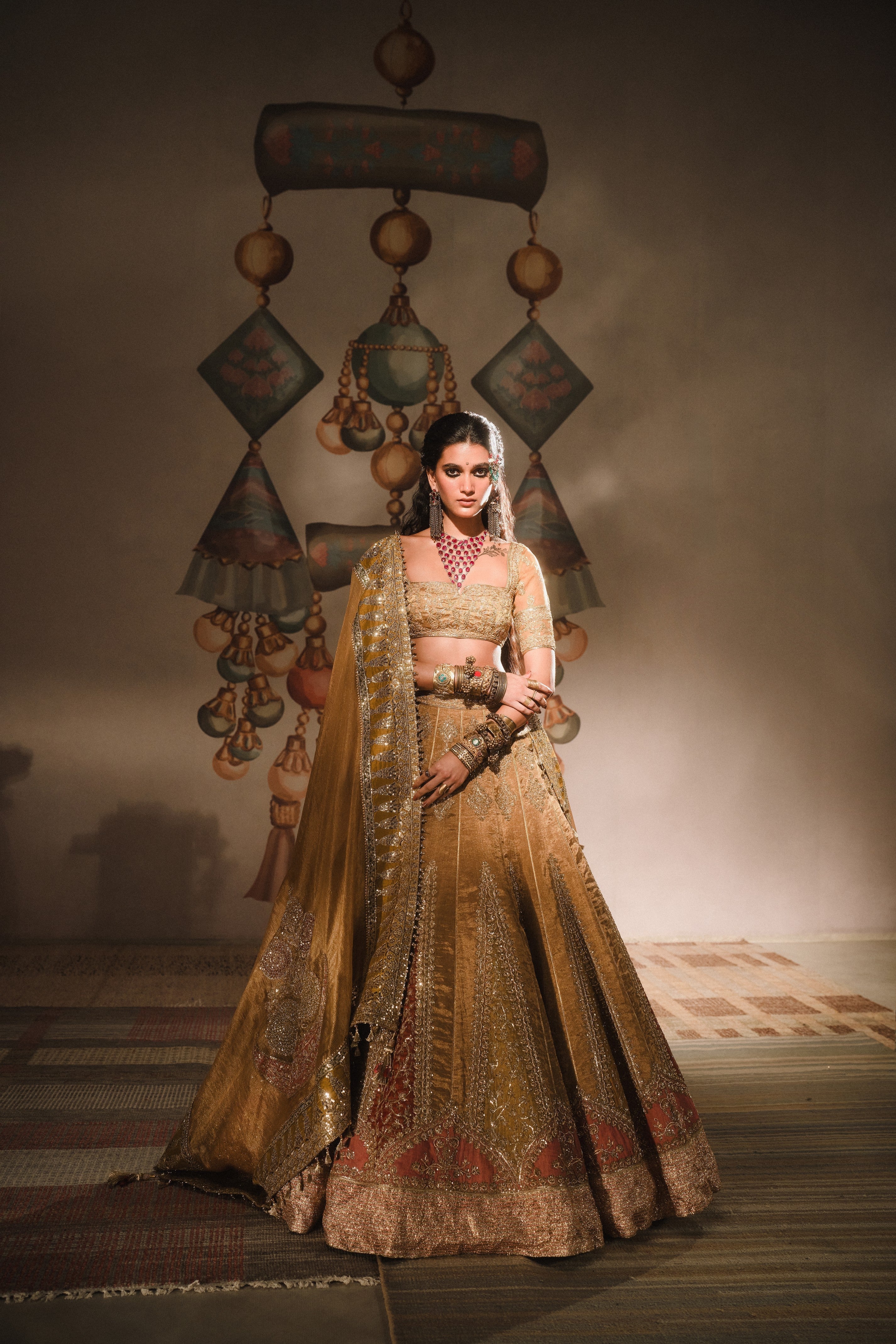 Mysore Pak Lehenga Set