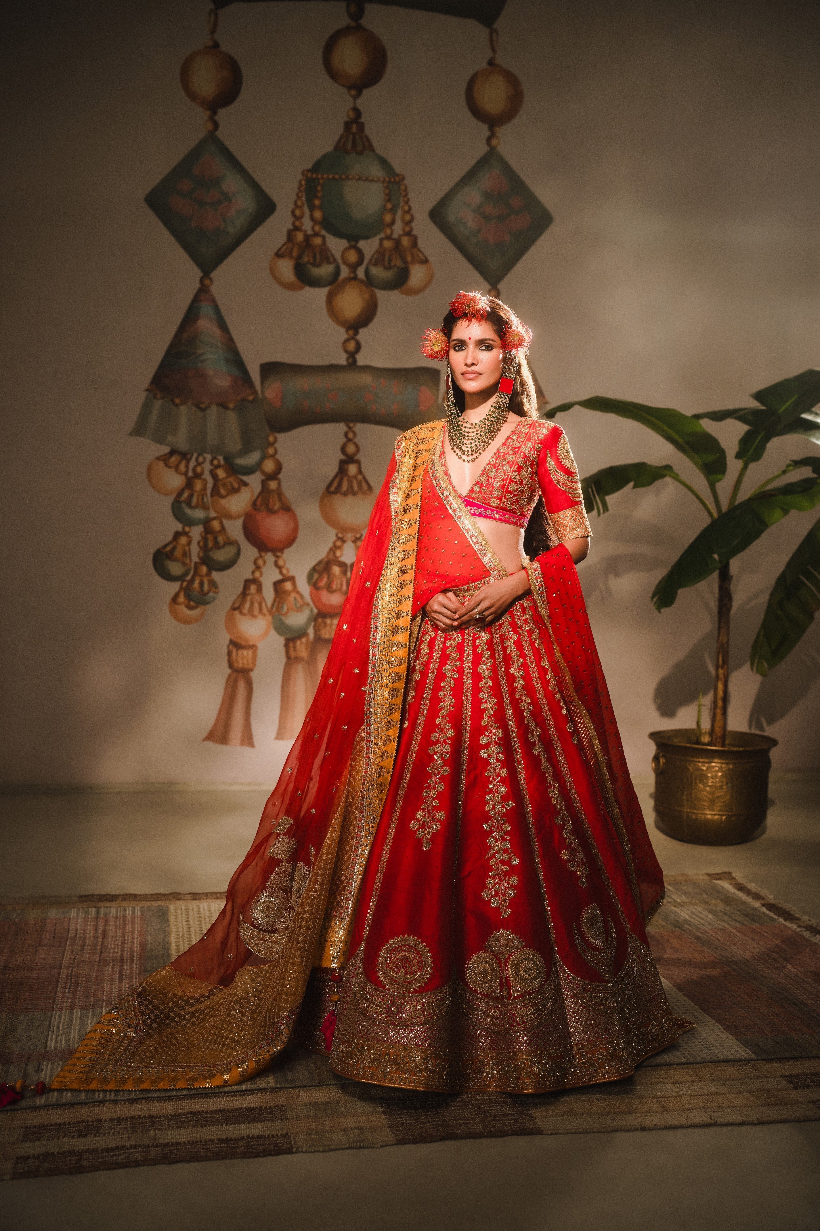 The Rooh Afza Lehenga