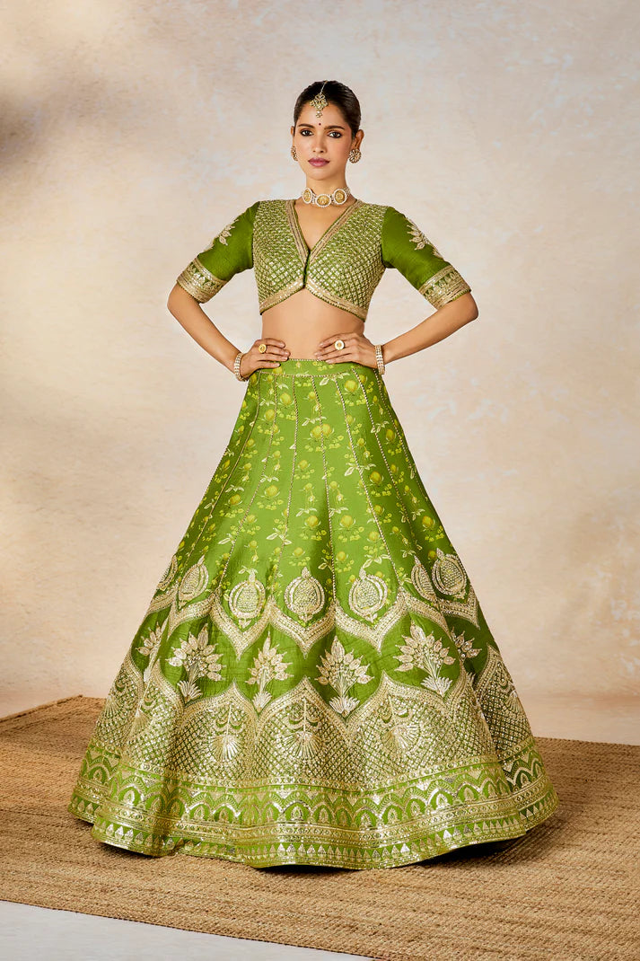SODA SHIKANJI LEHENGA SET