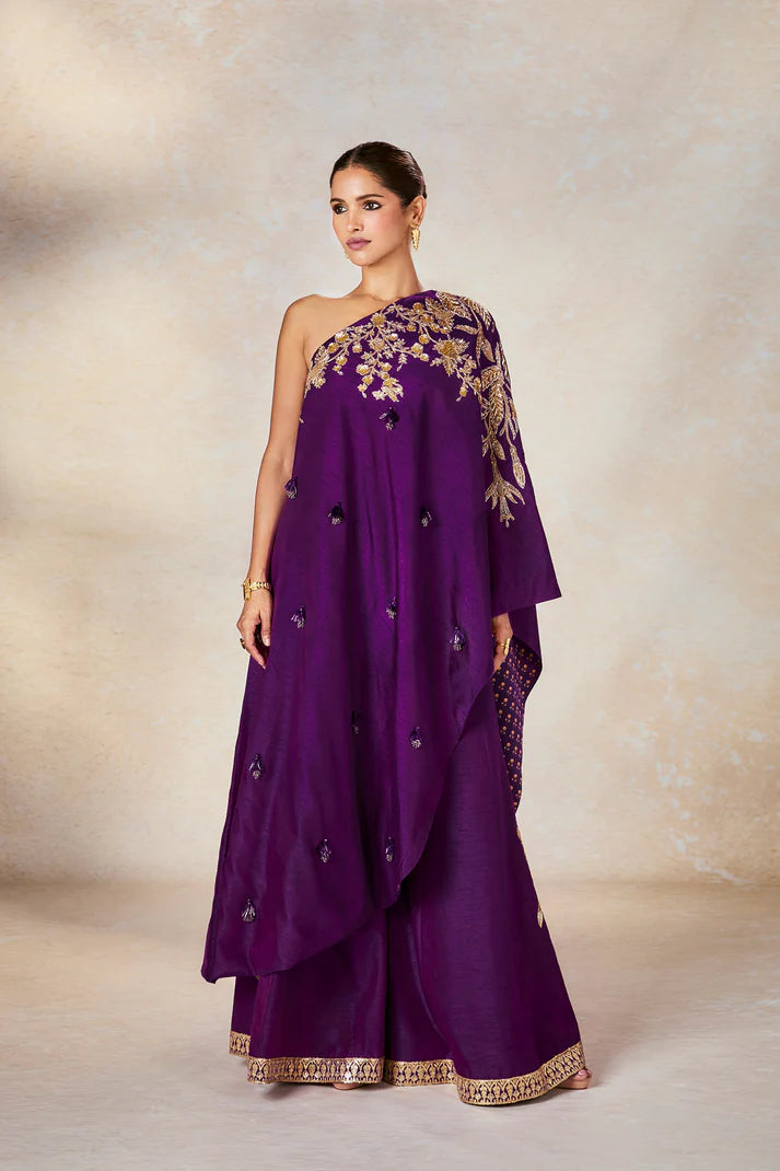 THE JAMUN ONE SHOULDER SET