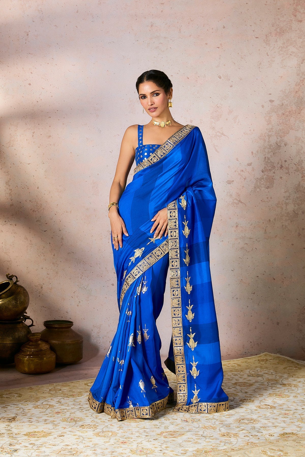 Blue Mystic Saree