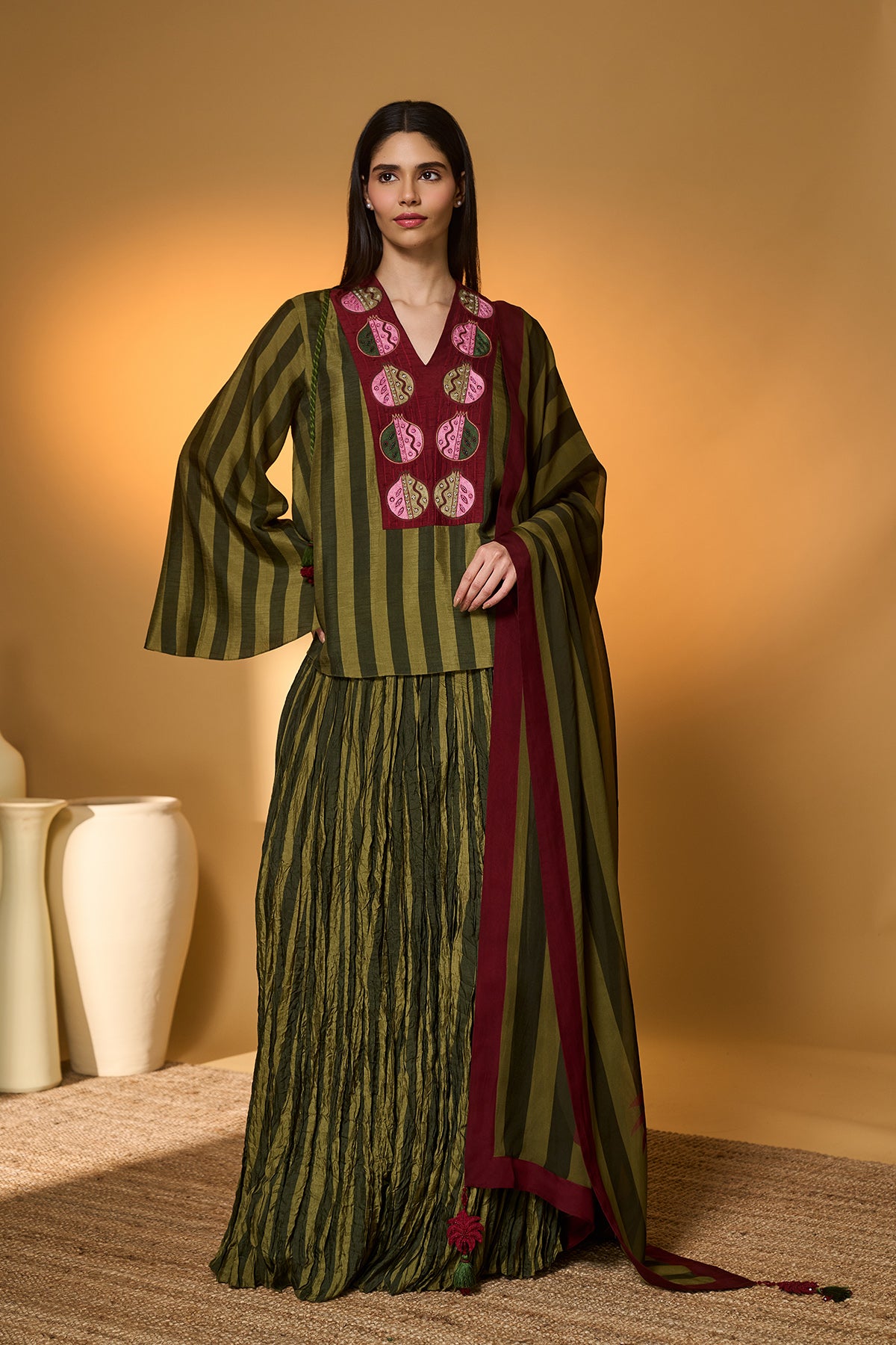 Anar Garden Skirt Set