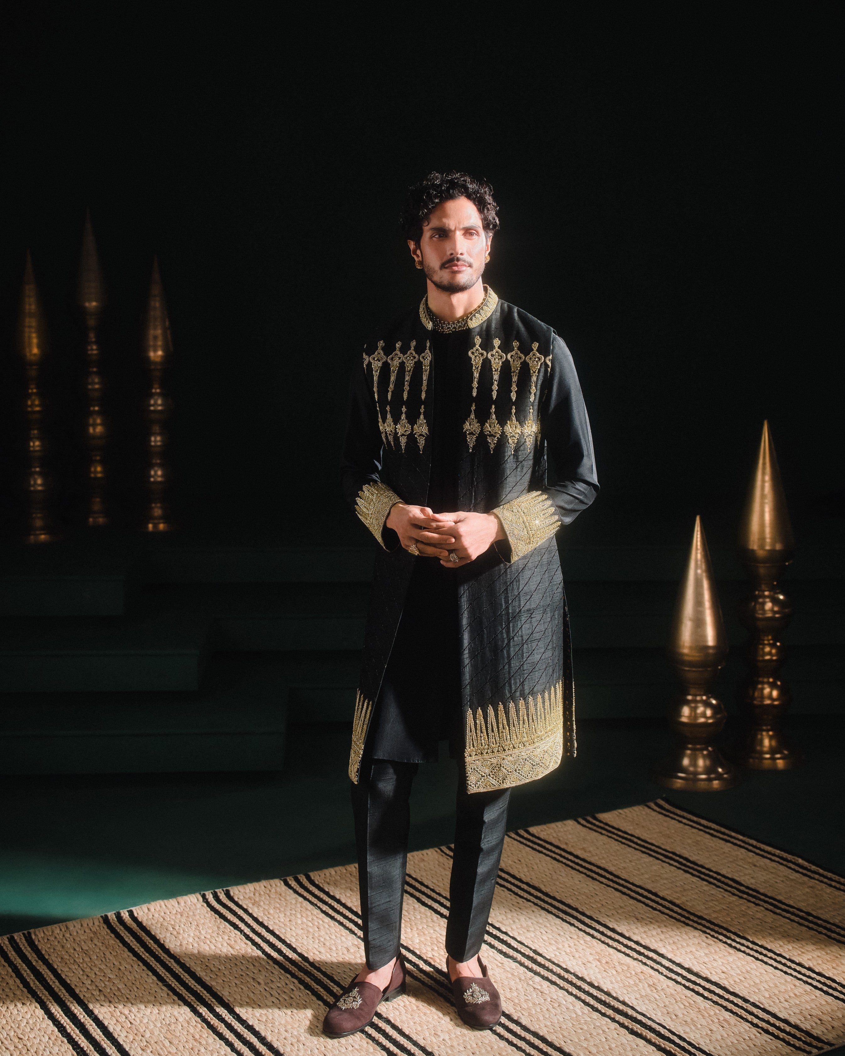 THE KALA KHATTA SHERVANI SET