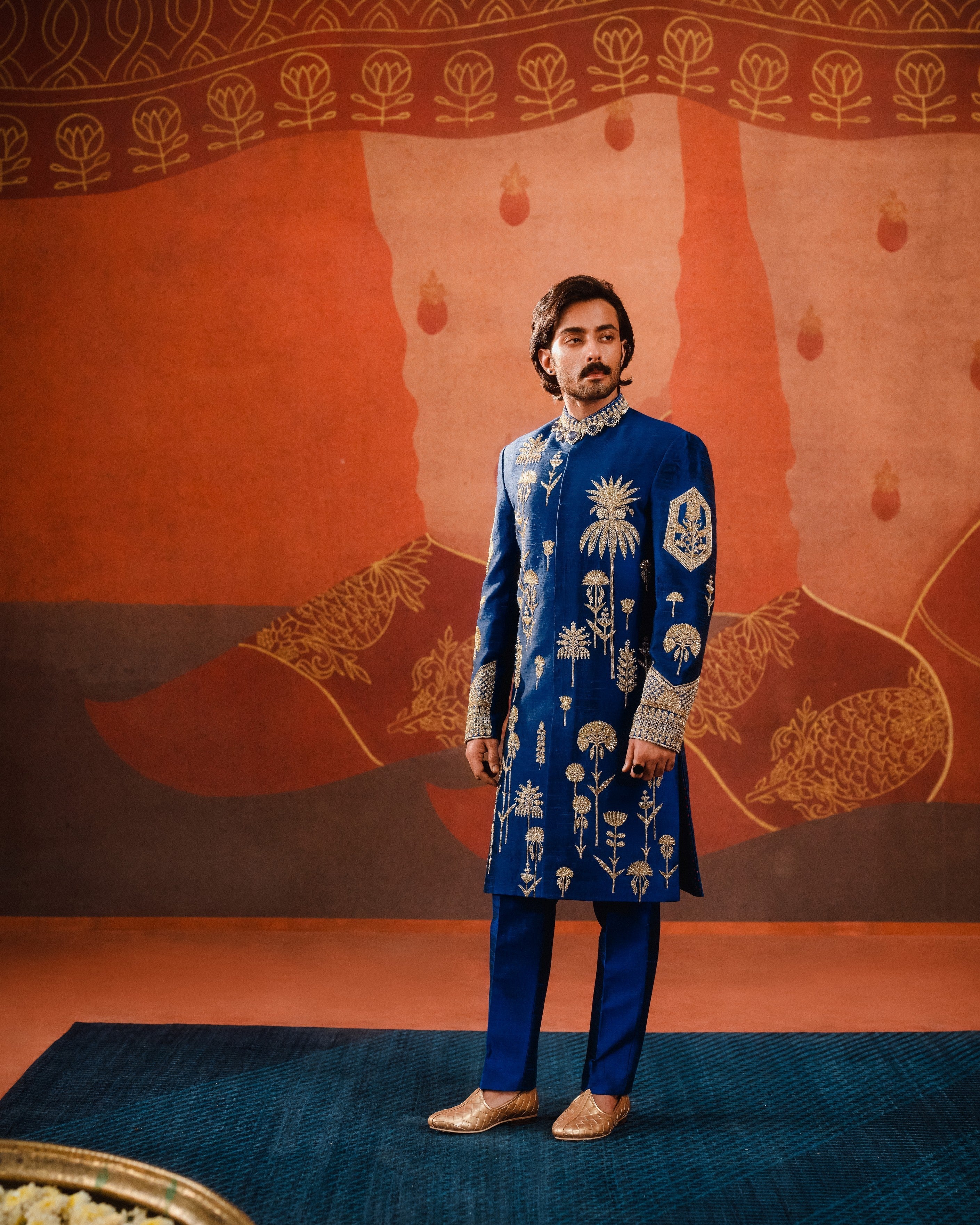 THE NEEL BAHAR SHERWANI SET