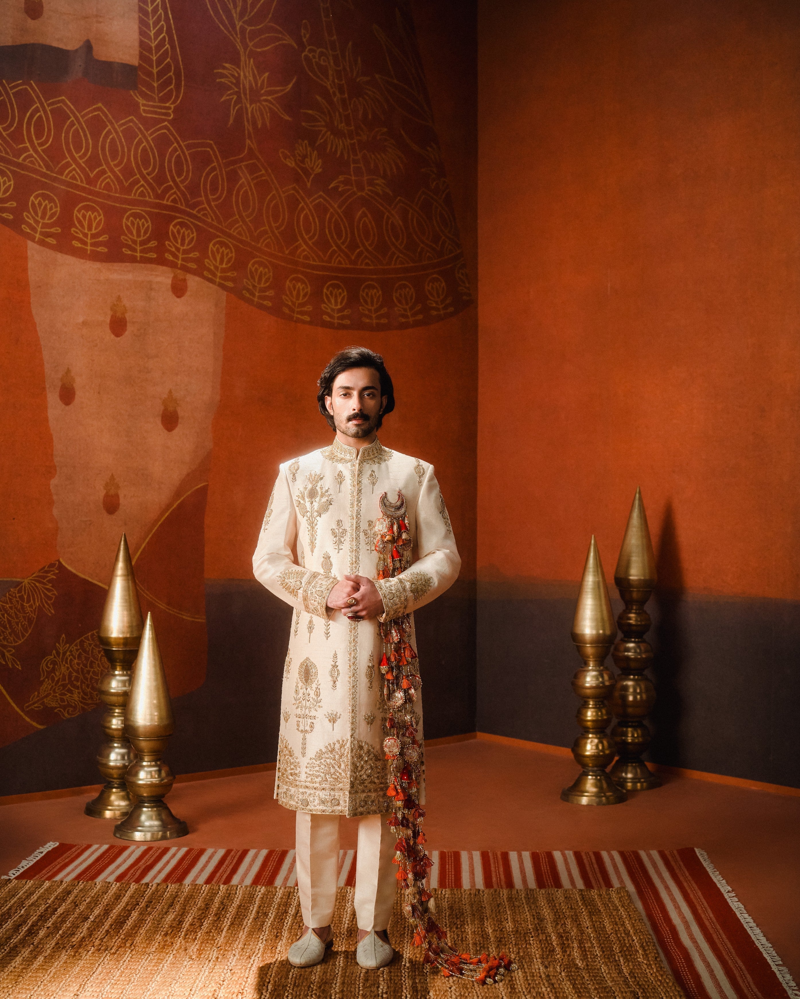 THE MATKA KULFI SHERWANI SET