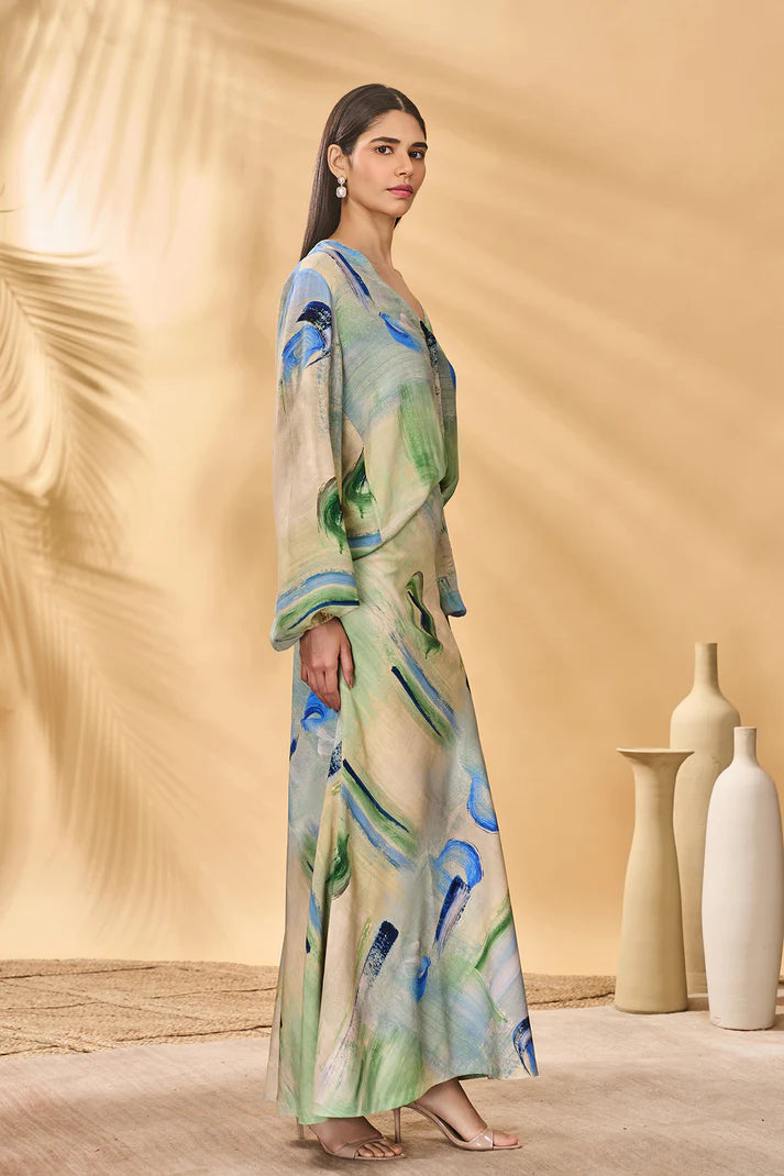 Whirl Wind Trumpet Skirt Set