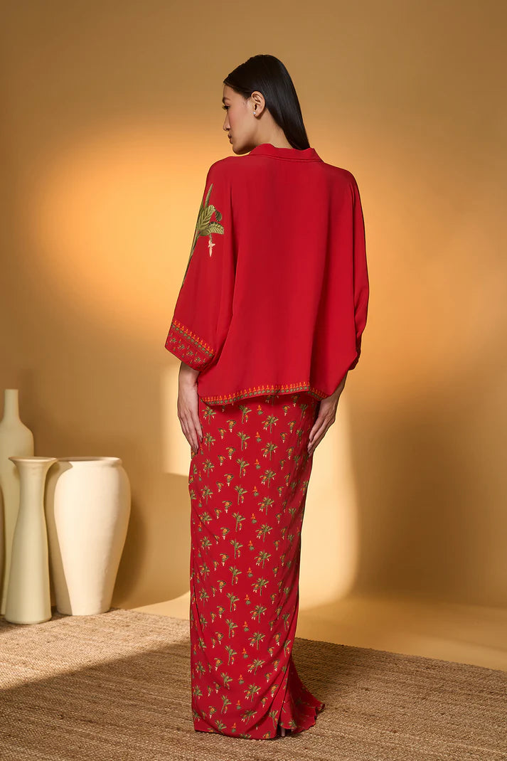 Red Tropical Fusion Set