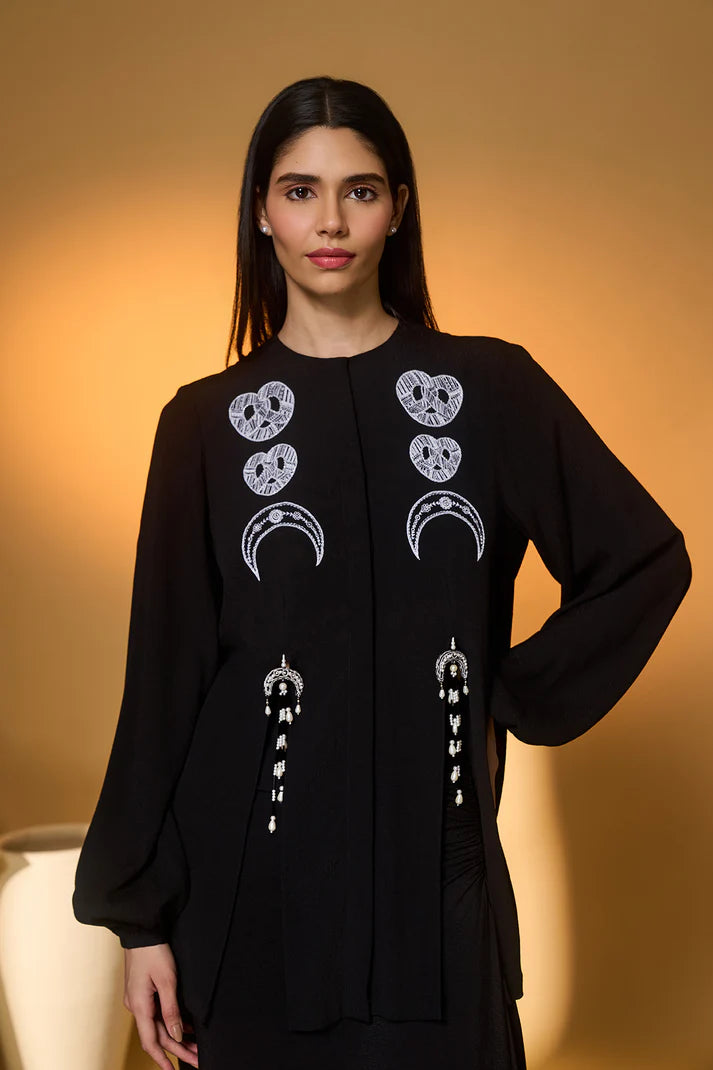 Black Midnight Snack Co-Ord Set
