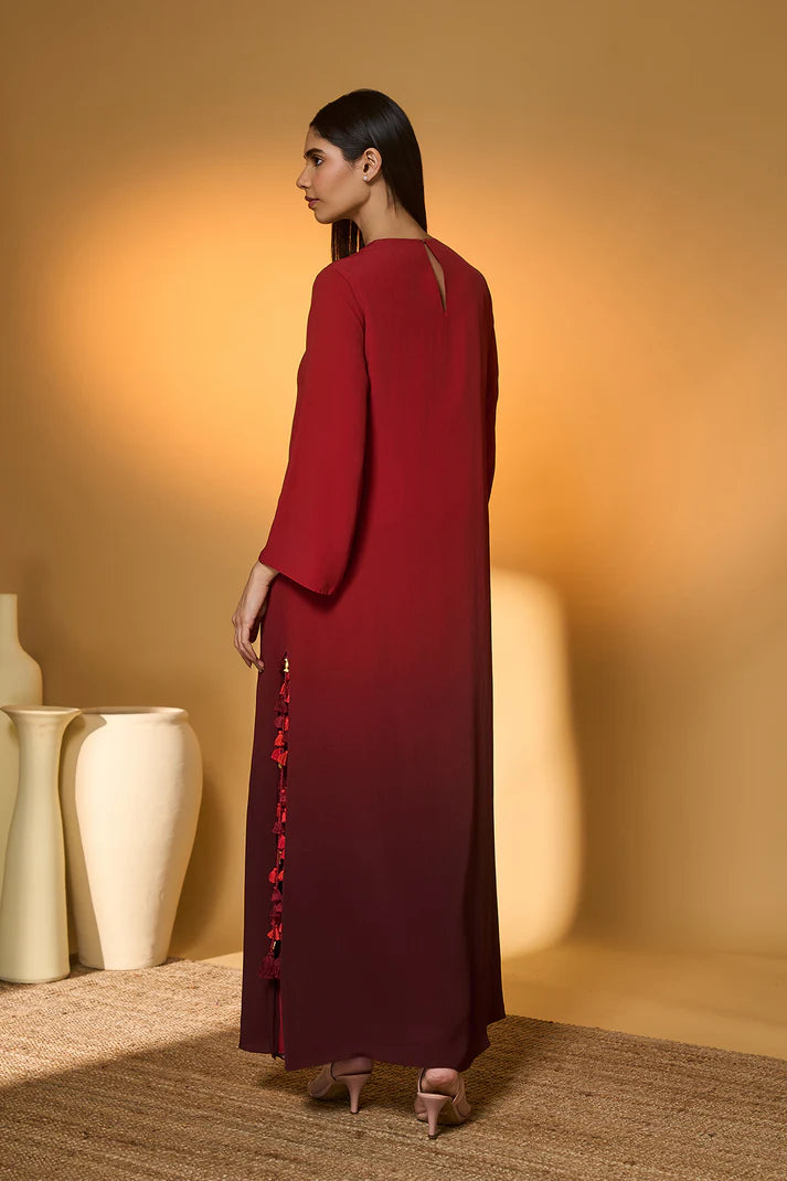 Scarletwing Flock Kaftan