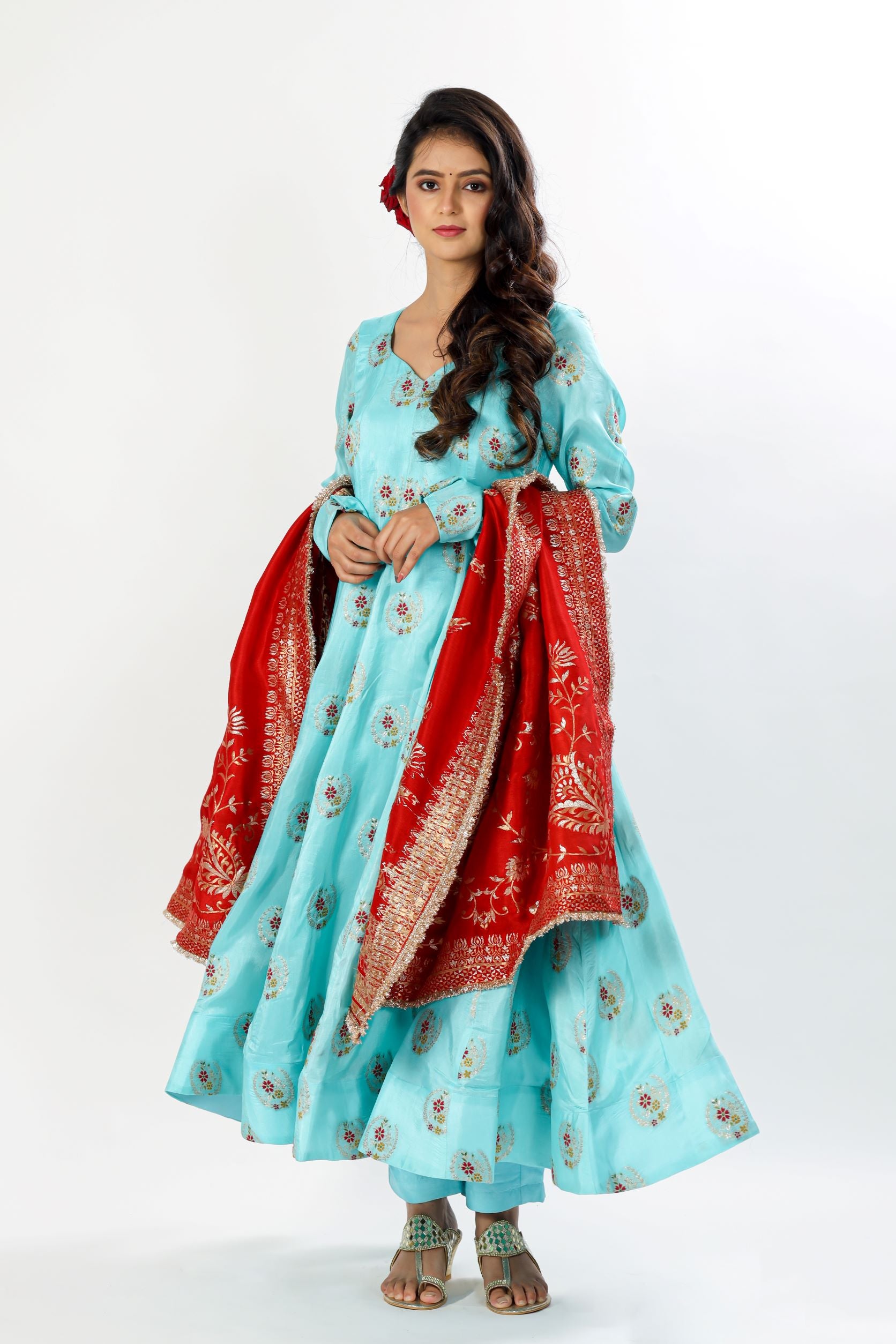Anarkali Suit Set