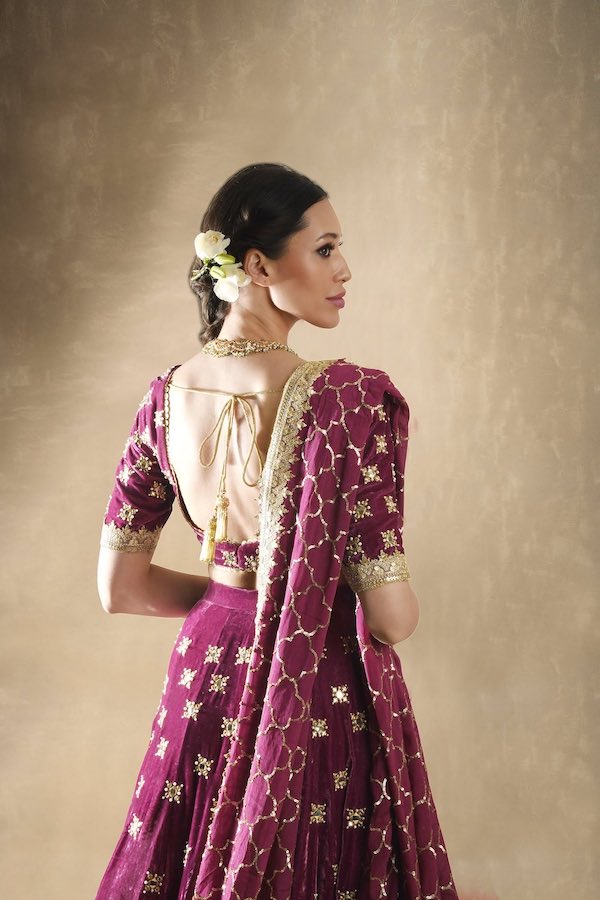 Petunia lehenga set