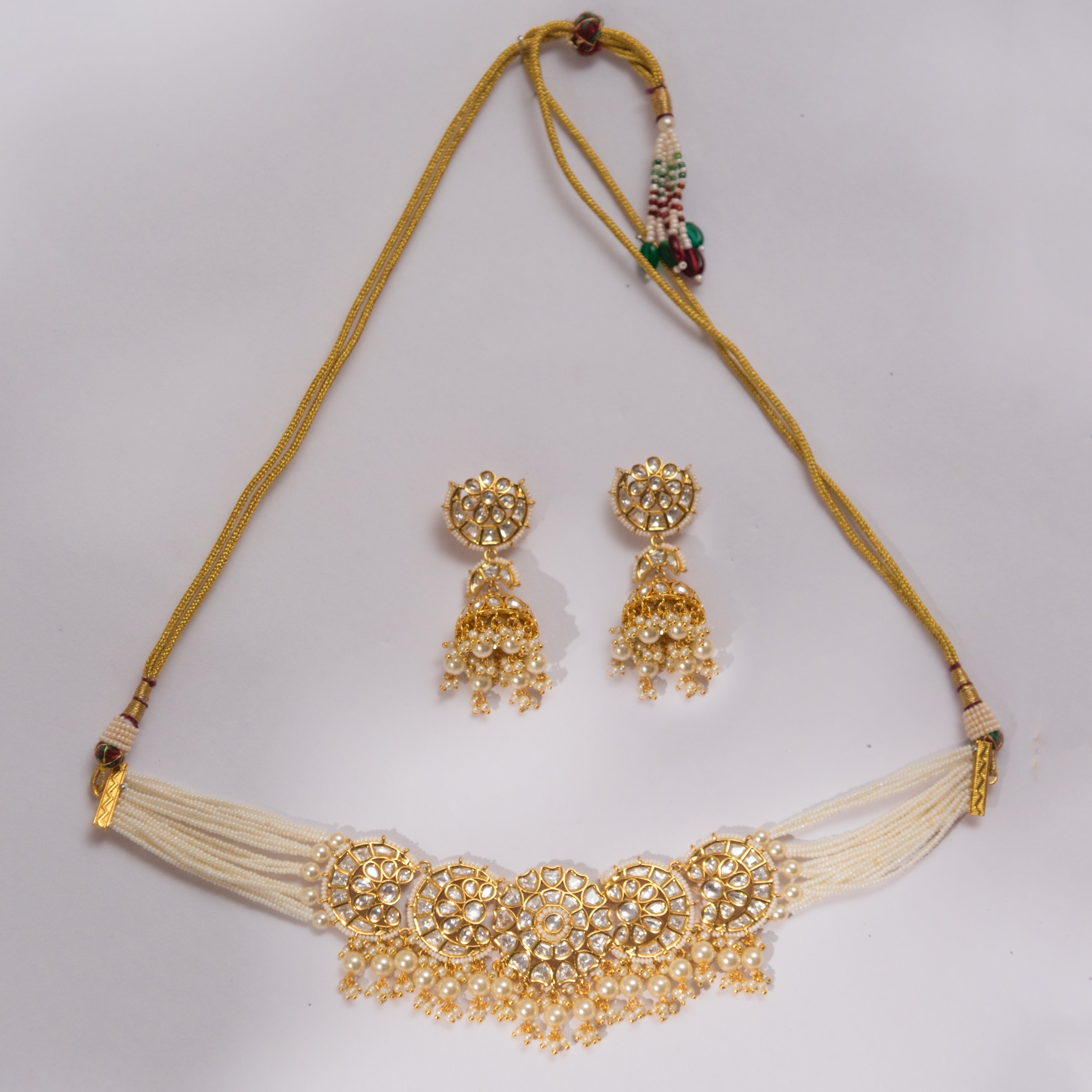 Kundan choker Set