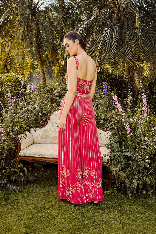 Intense Pink Pant Set