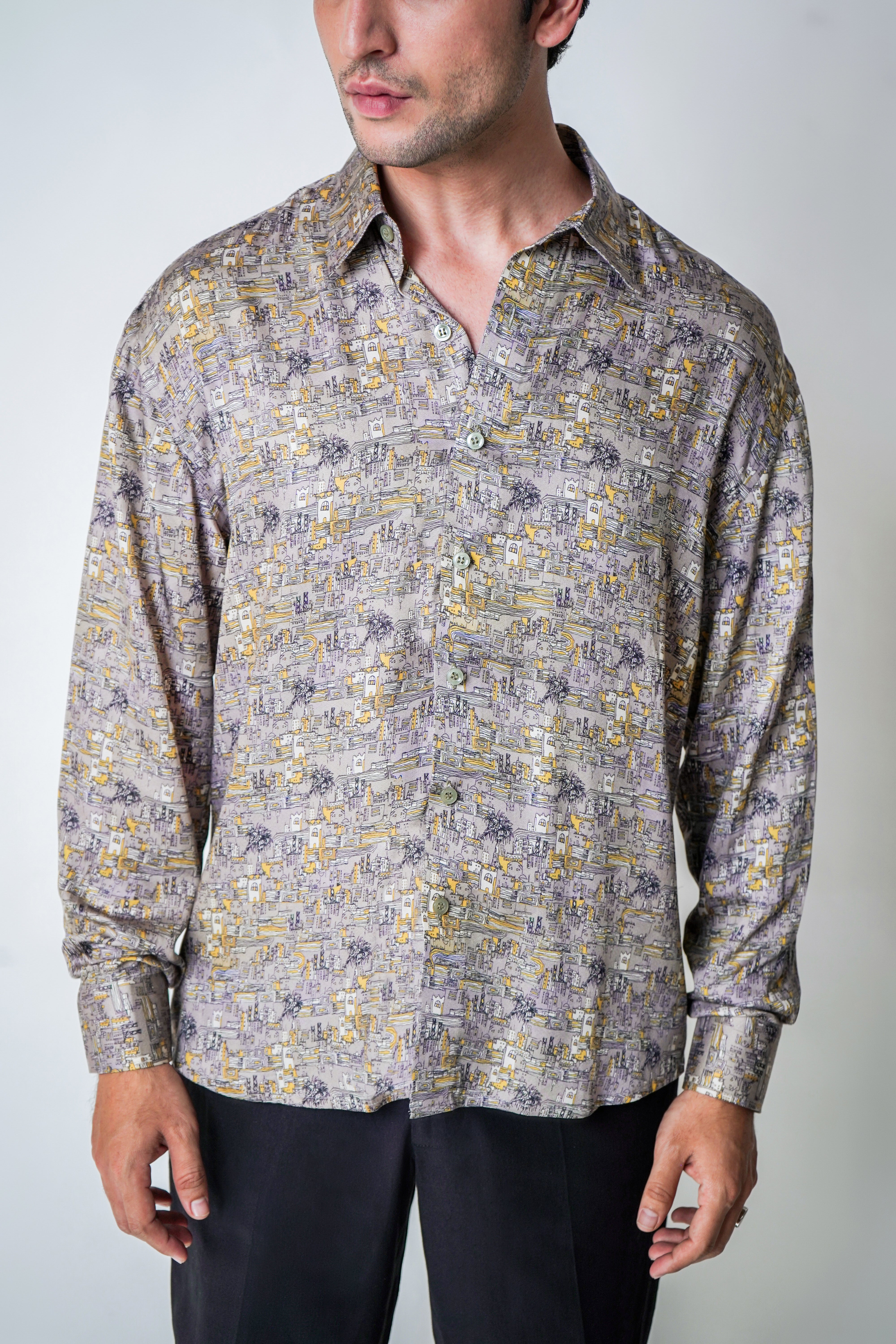 Grey shehar shirt