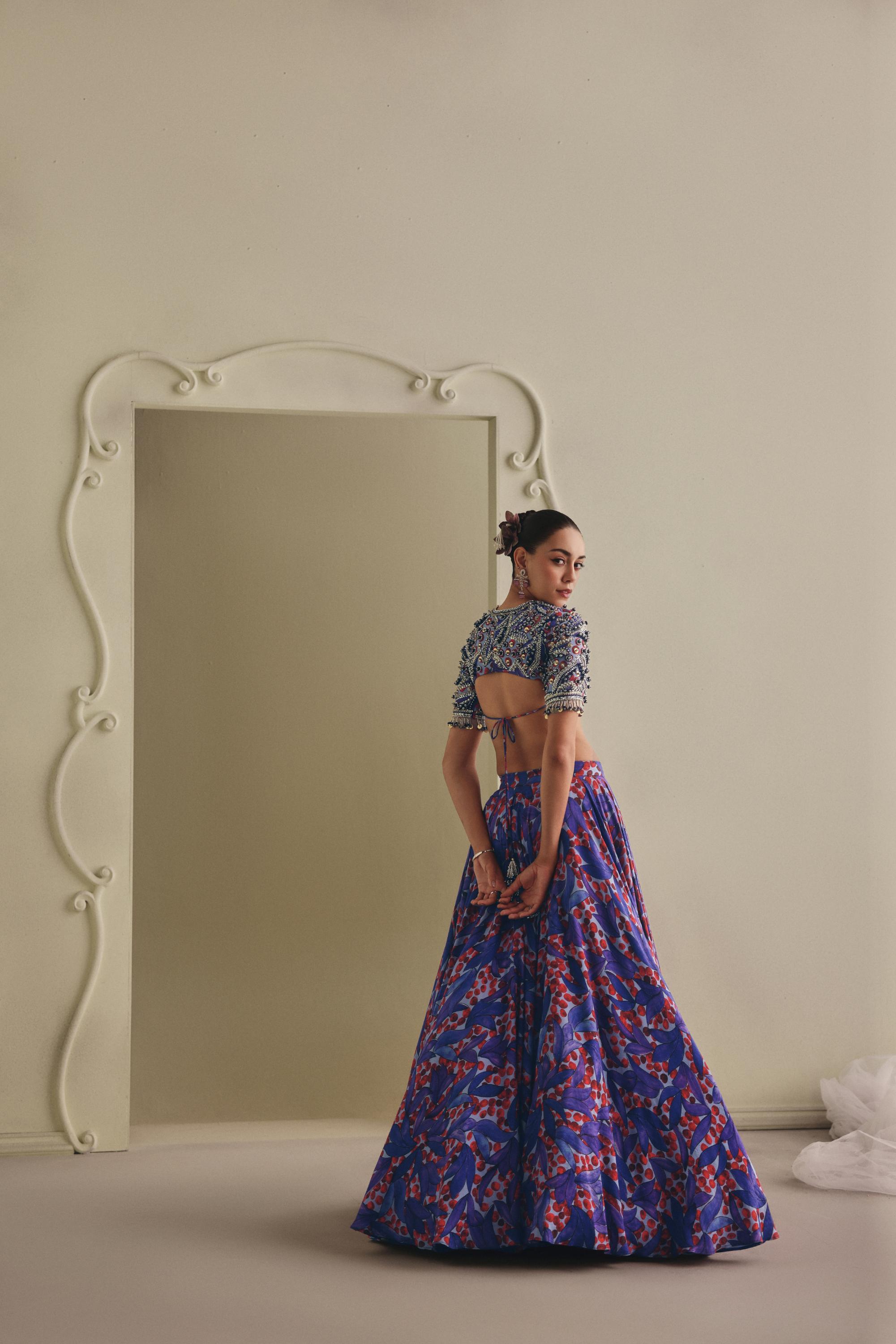 Multicolor Festive Lehenga