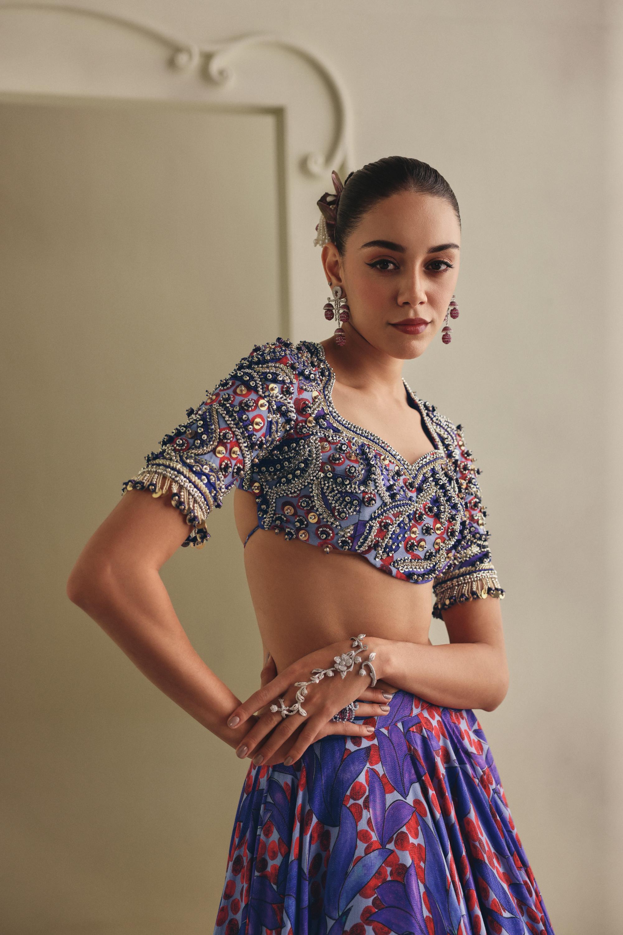 Multicolor Festive Lehenga