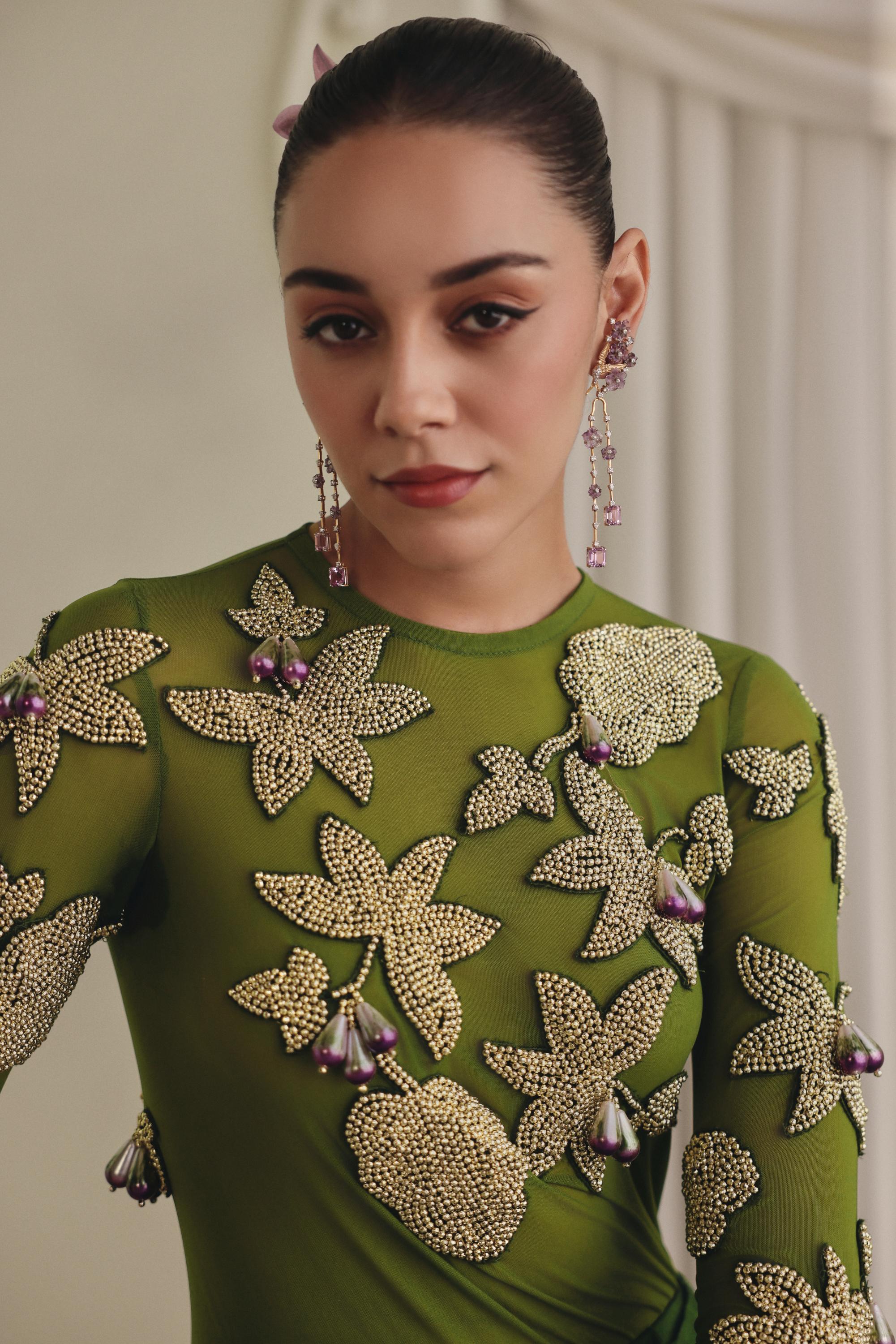 Olive Ethereal Bodysuit Set