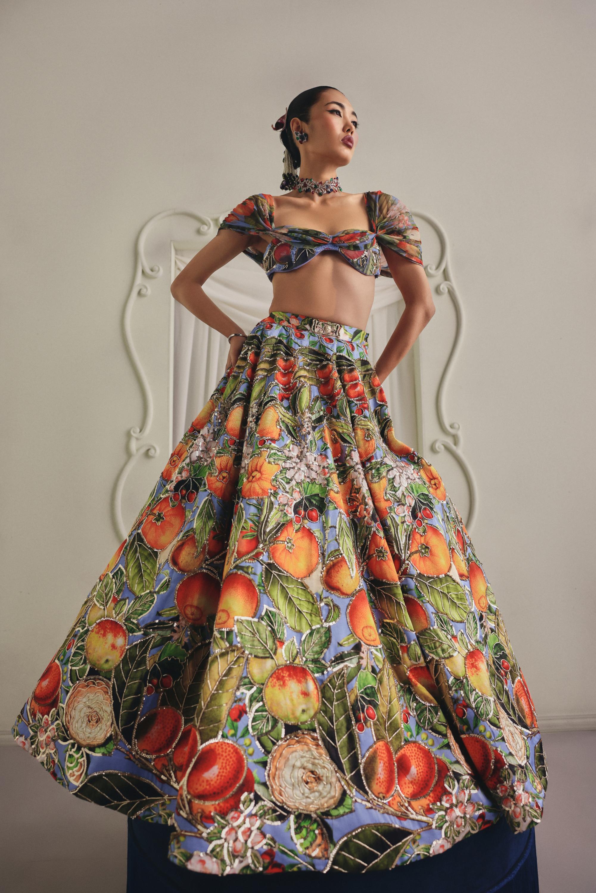 Tropical Fiesta Lehenga