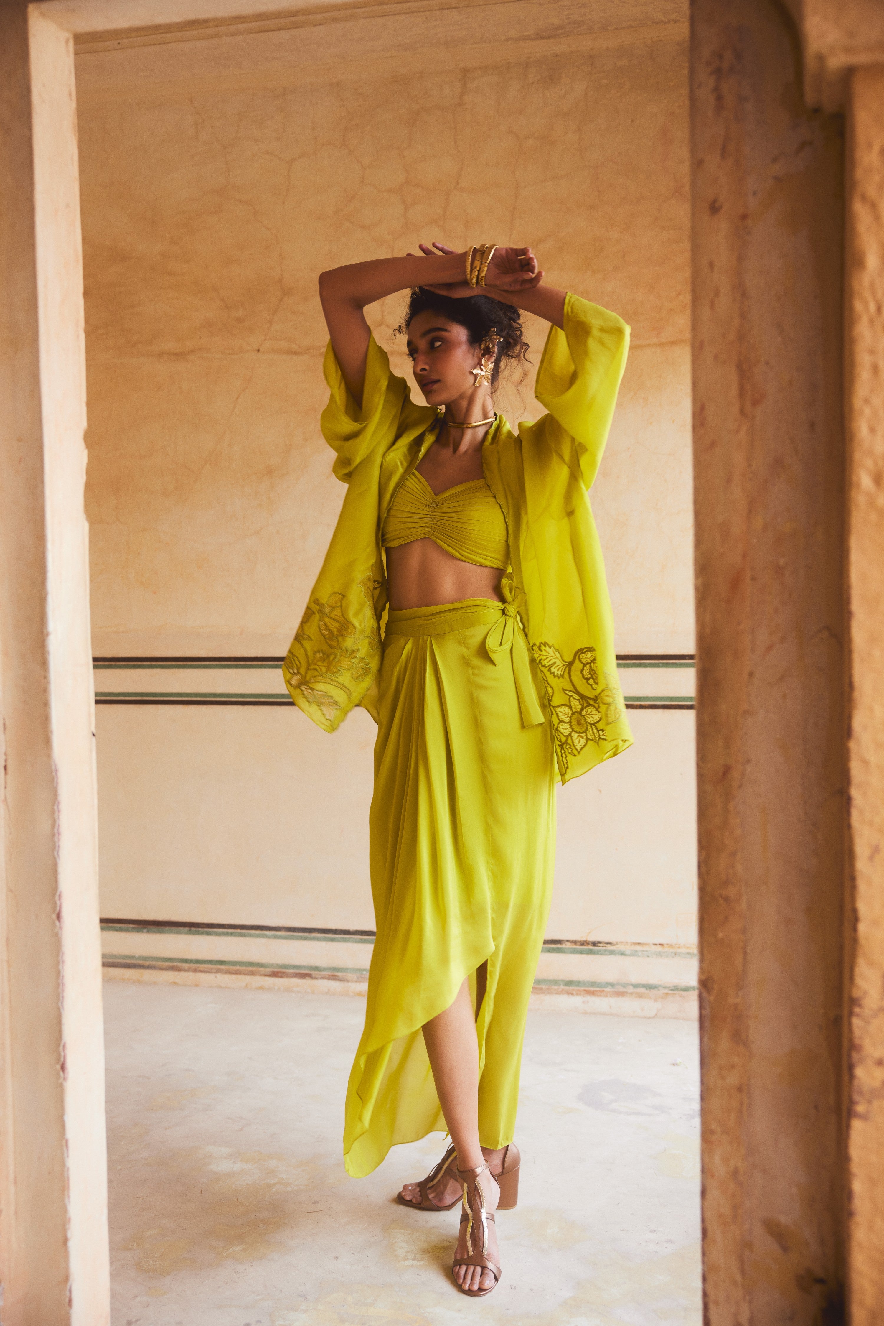 SOPHIA JACKET SET – LEMON