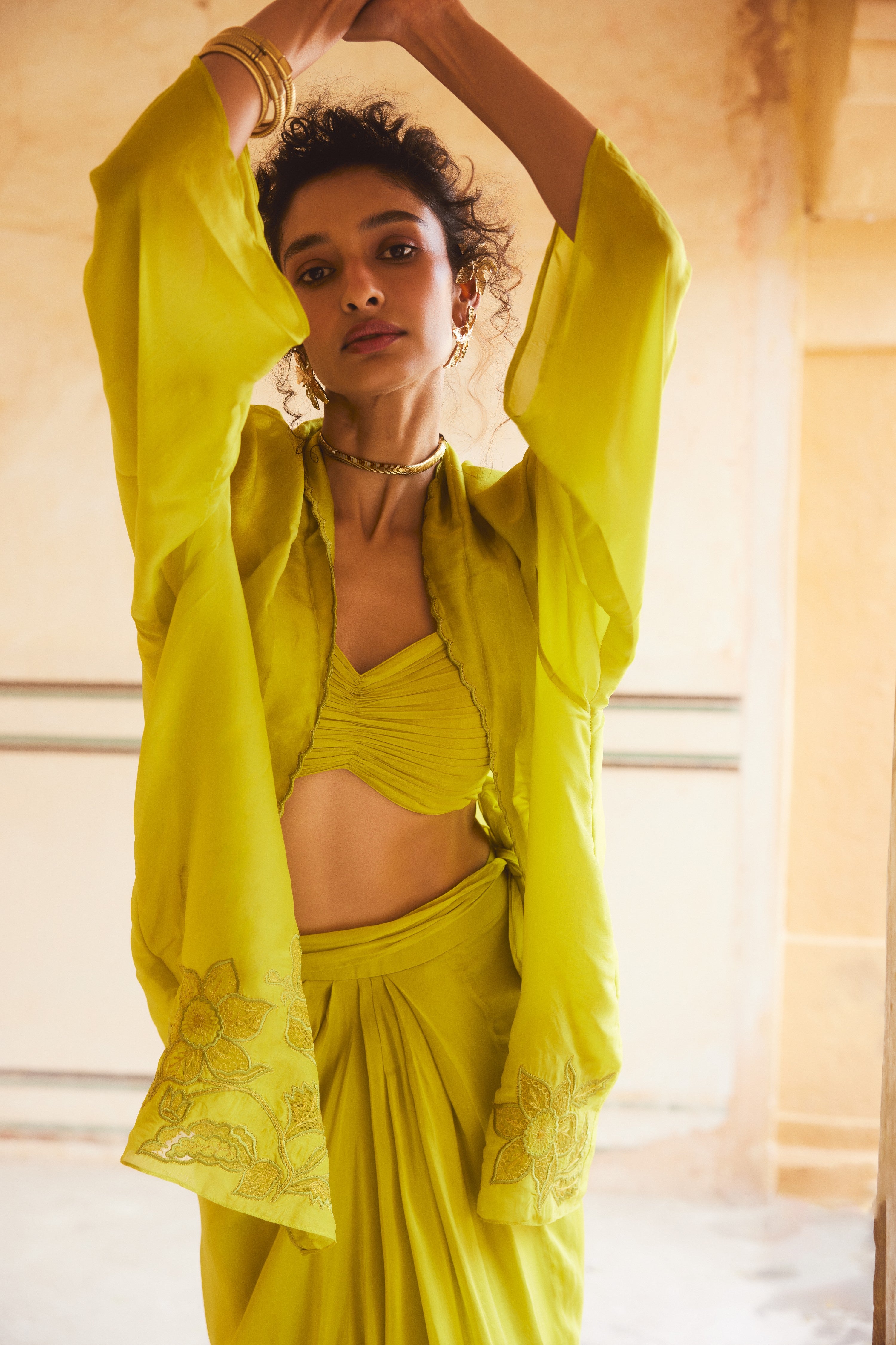 SOPHIA JACKET SET – LEMON