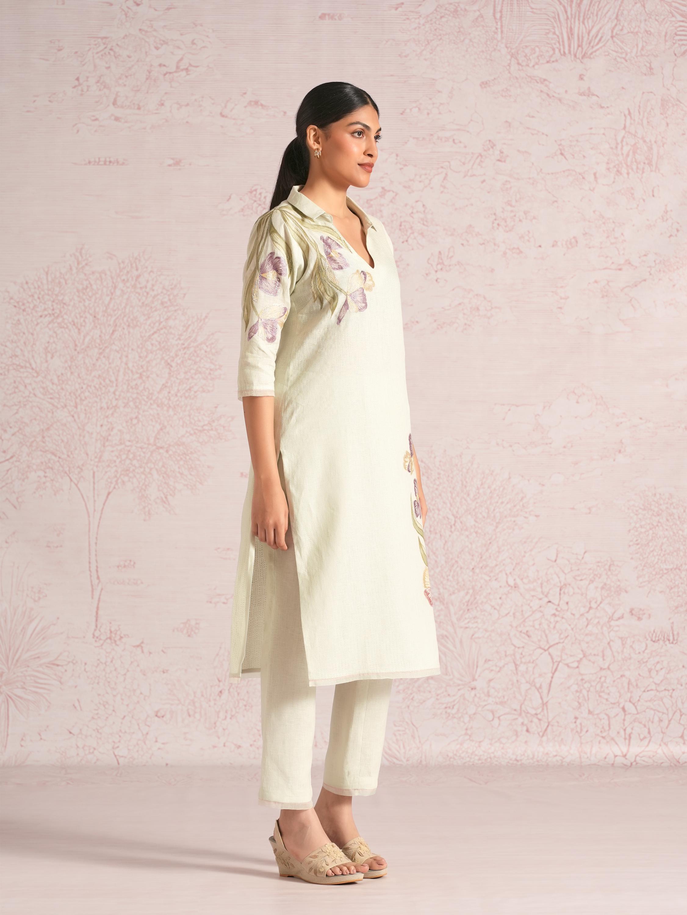 Painted Petals Kurta set
