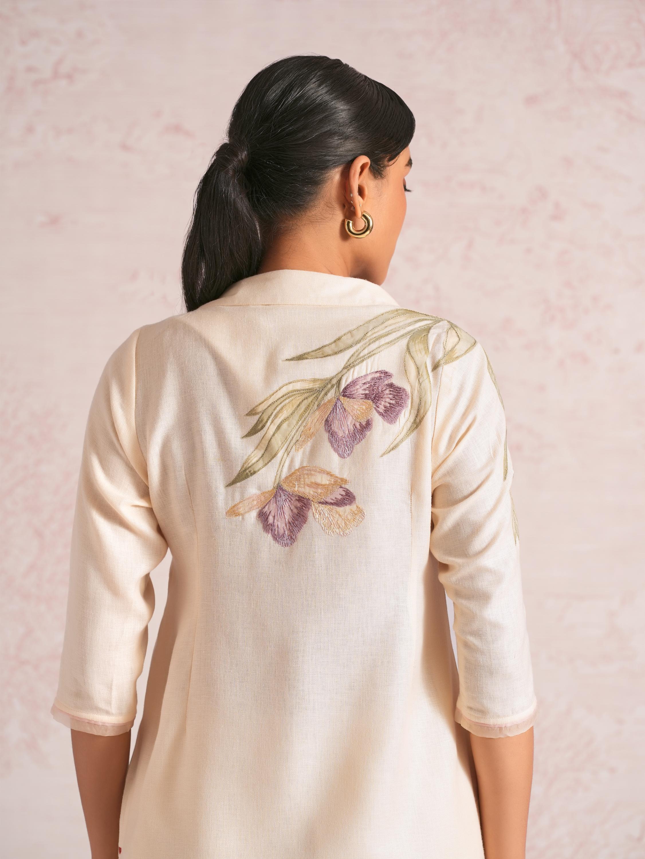 Painted Petals Kurta set