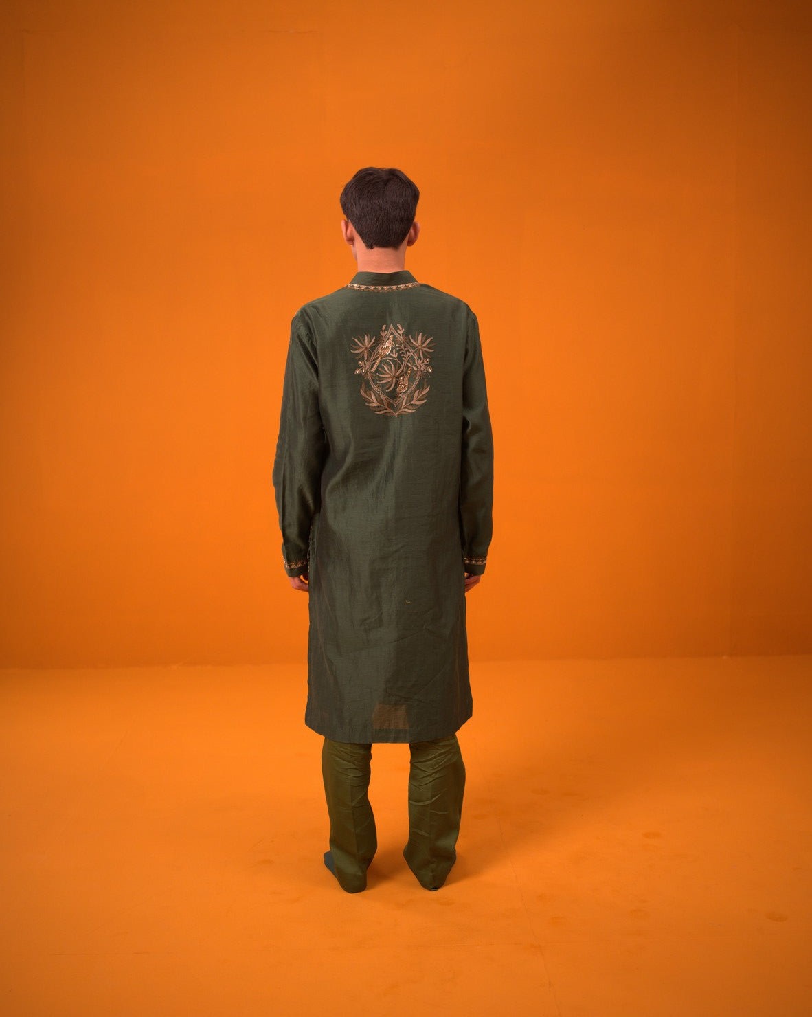 Parrot Paradise Kurta Set