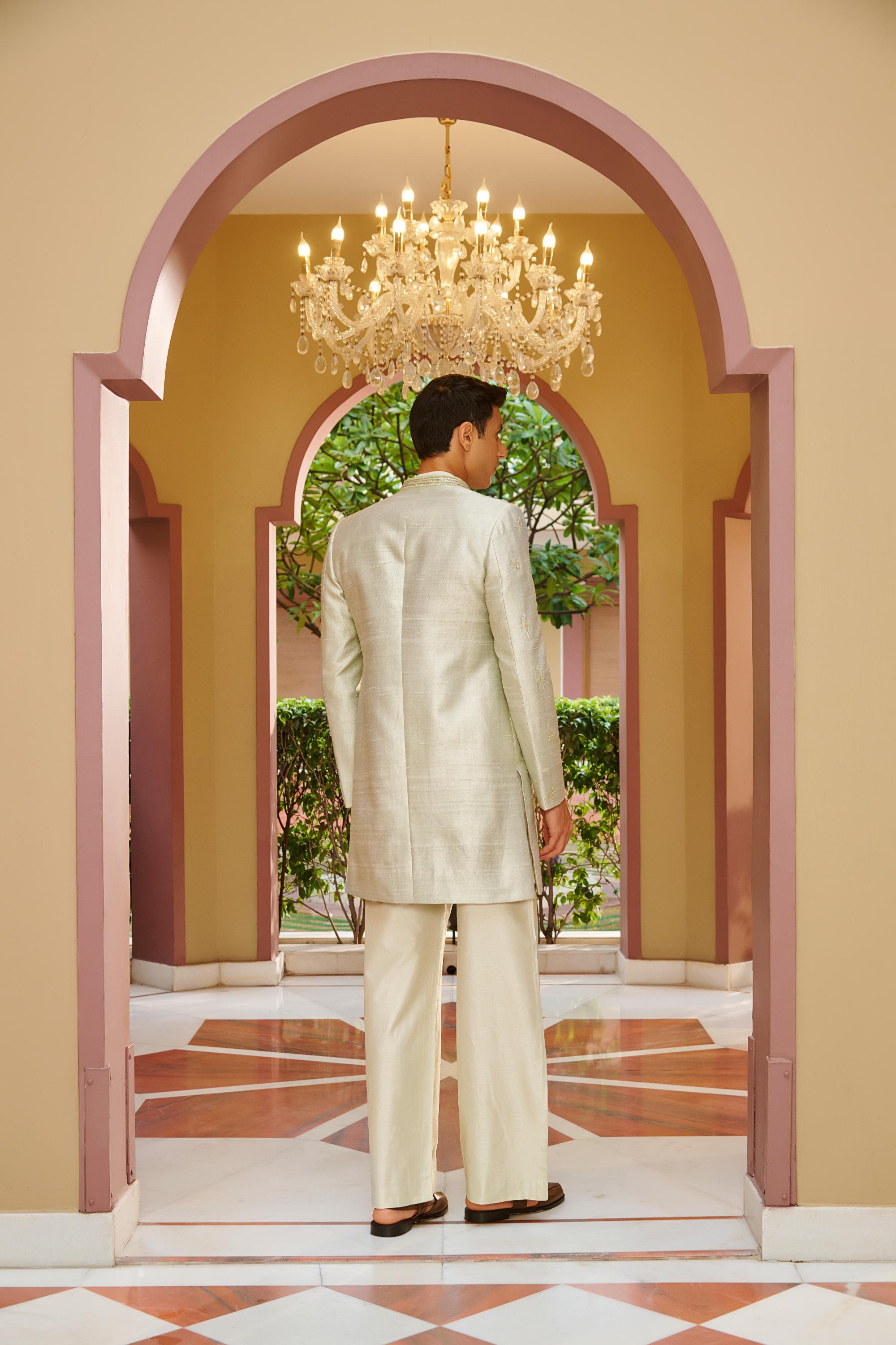 zareen sherwani set