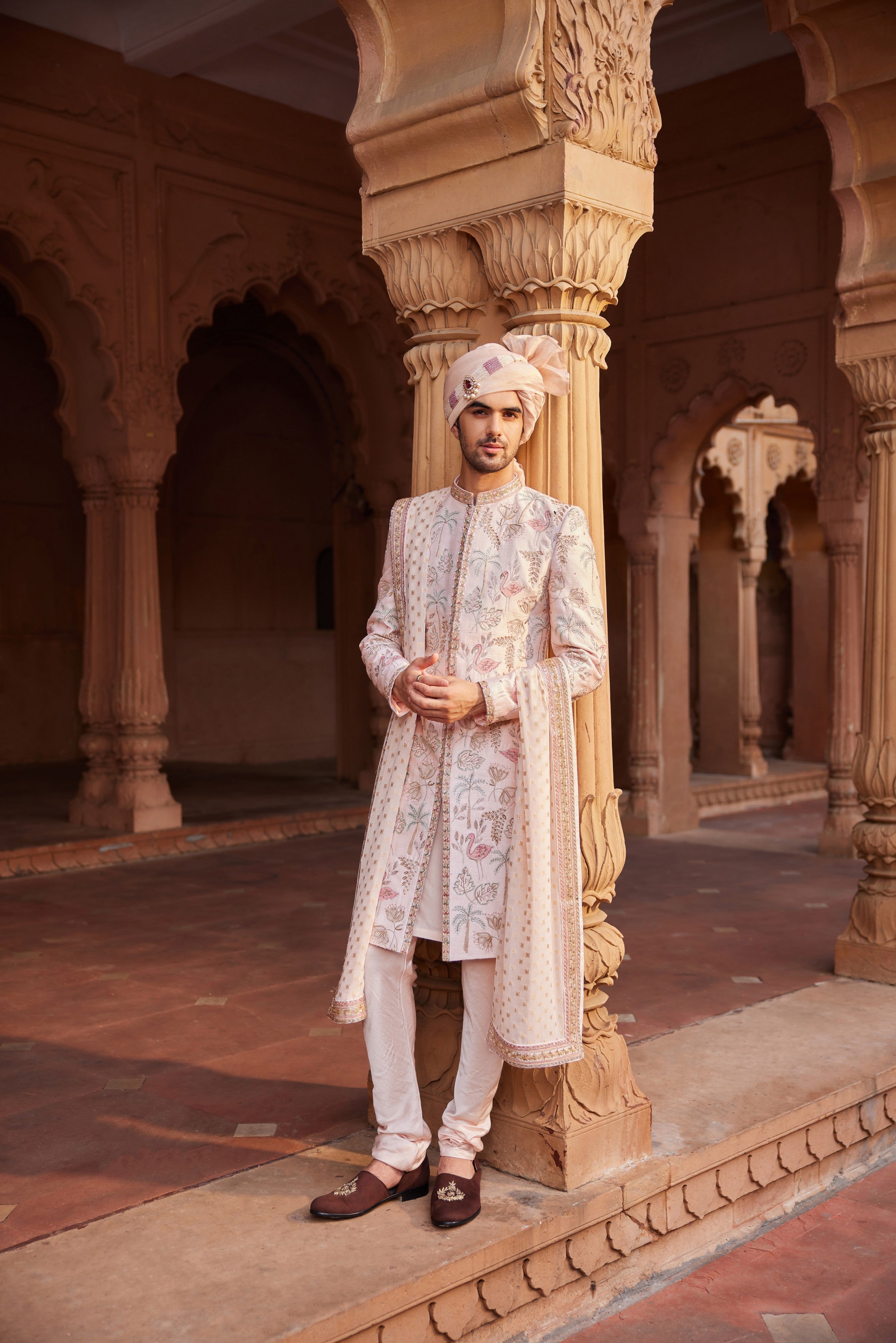 Flamingo Sherwani Set