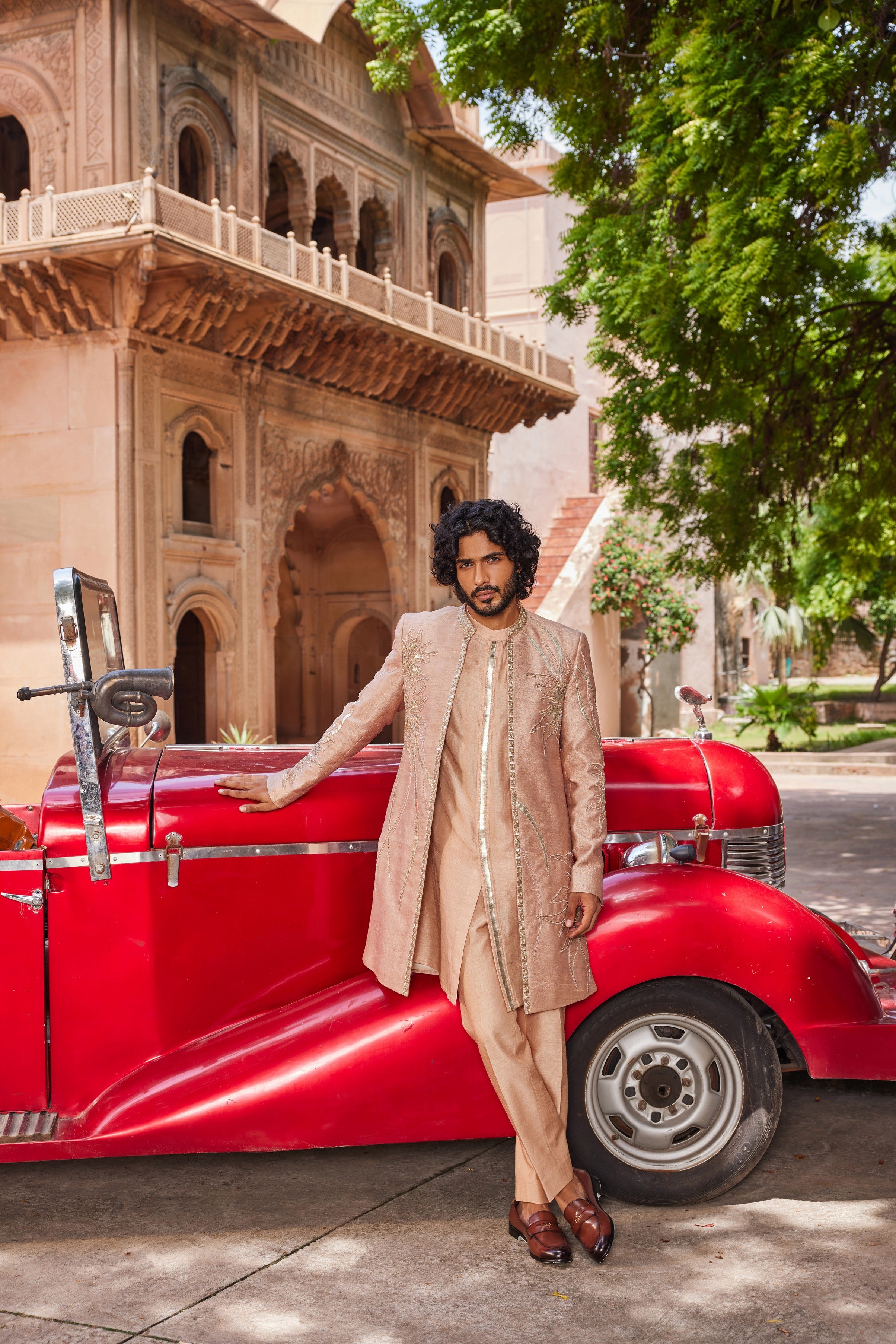 Raabta Open Sherwani Set