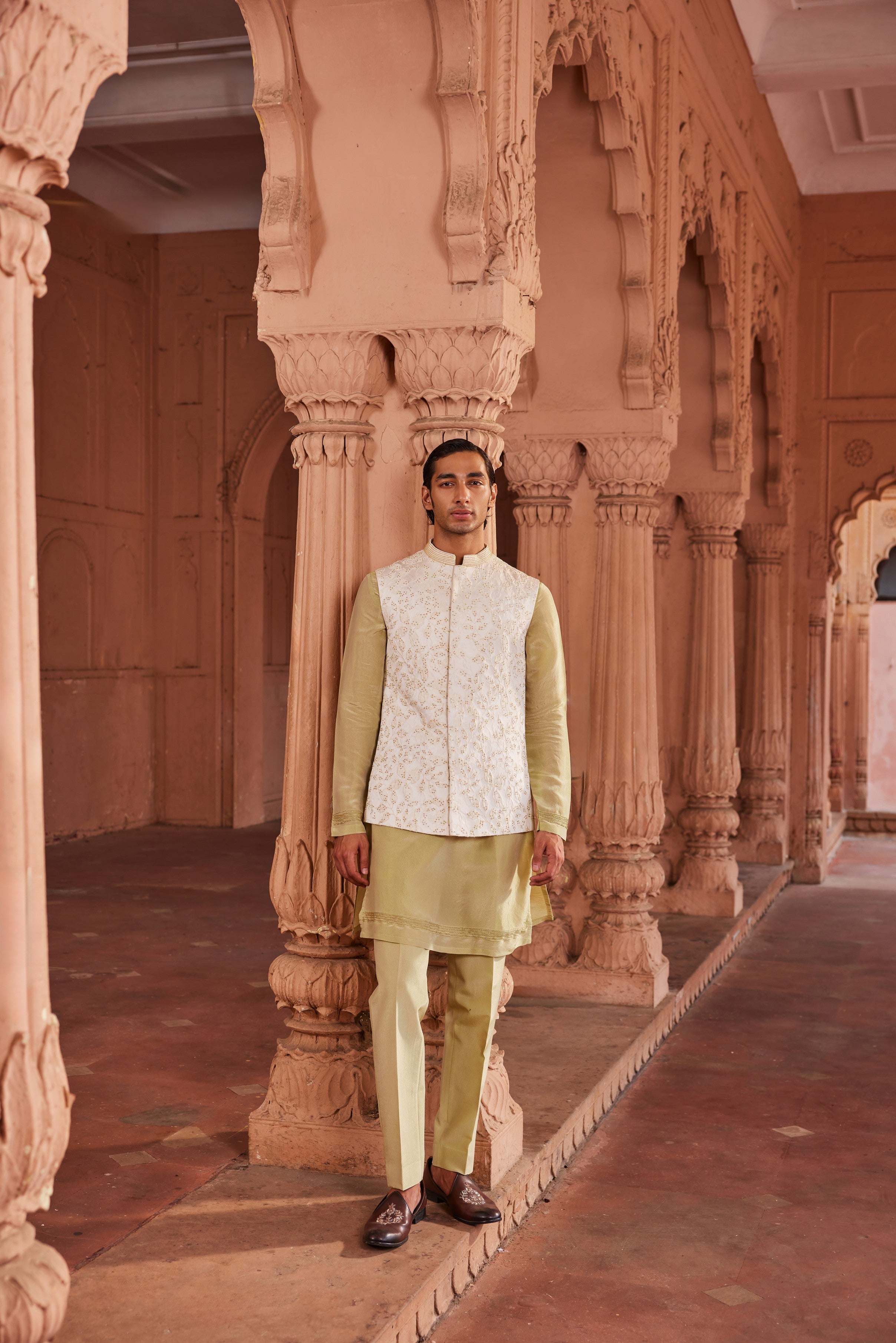 Jannat Nehru Jacket Set