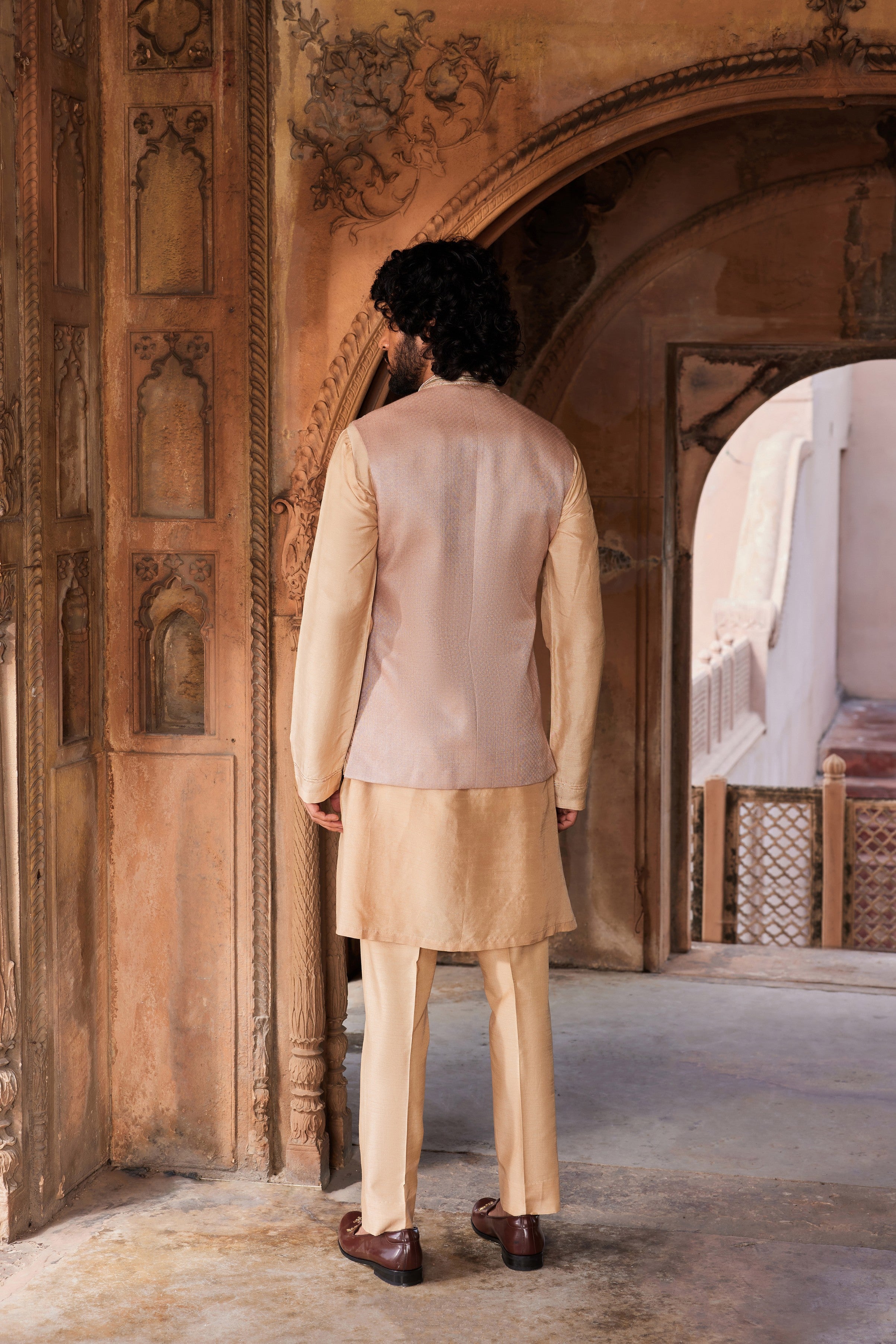 Ibaadat Nehru Jacket Set