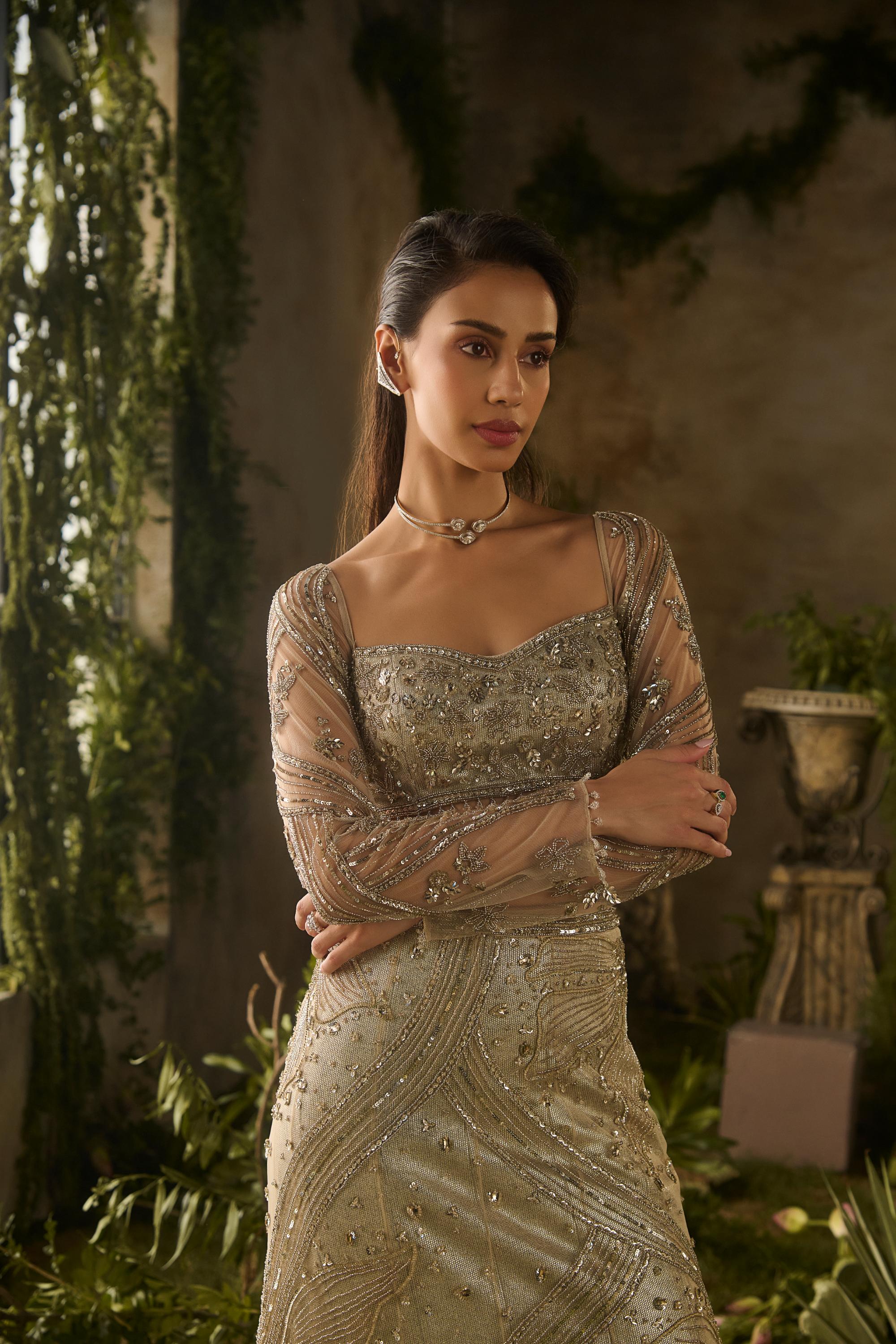 MOLTEN LUXE LEHENGA SET