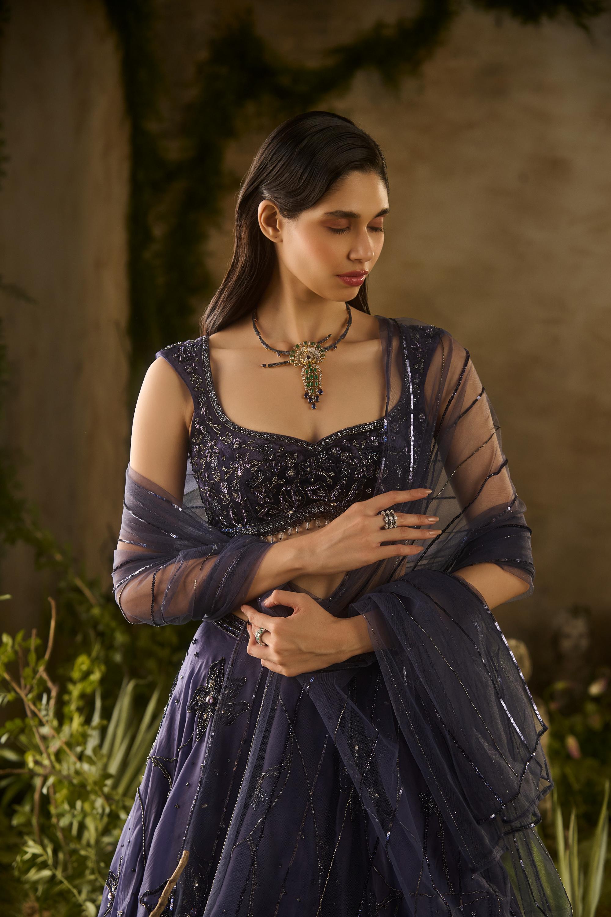 ENCHANTED CHARM LEHENGA SET