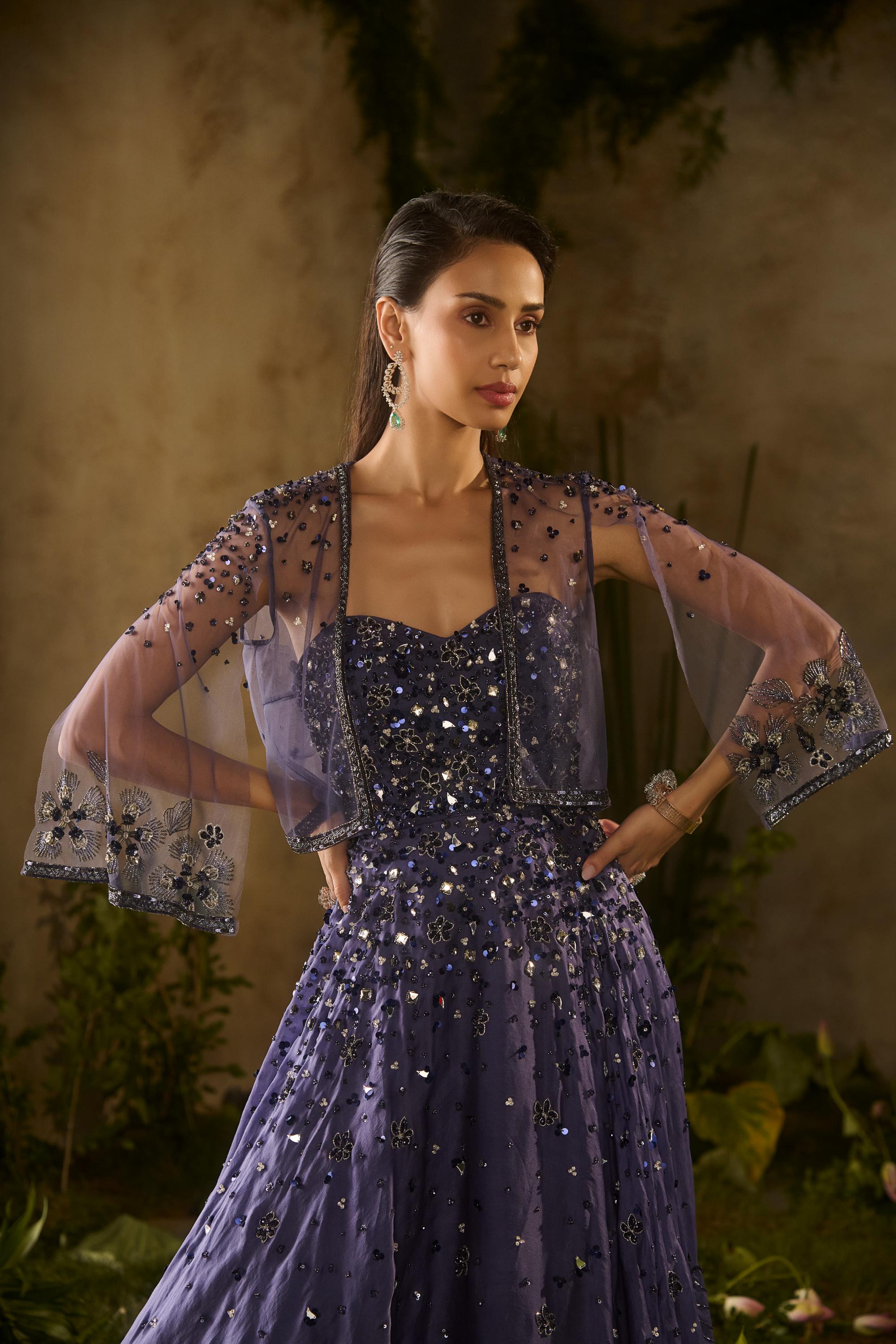 ETHERIAL AZUL GOWN