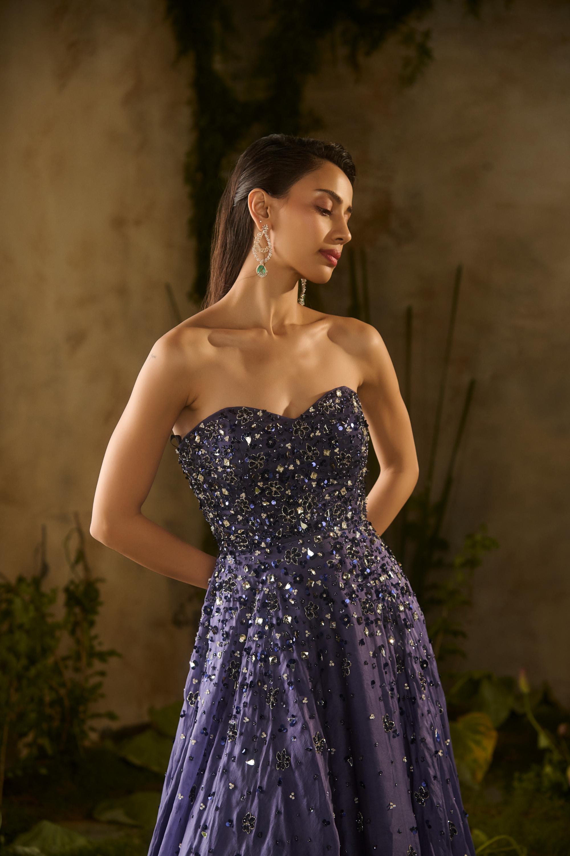 ETHERIAL AZUL GOWN