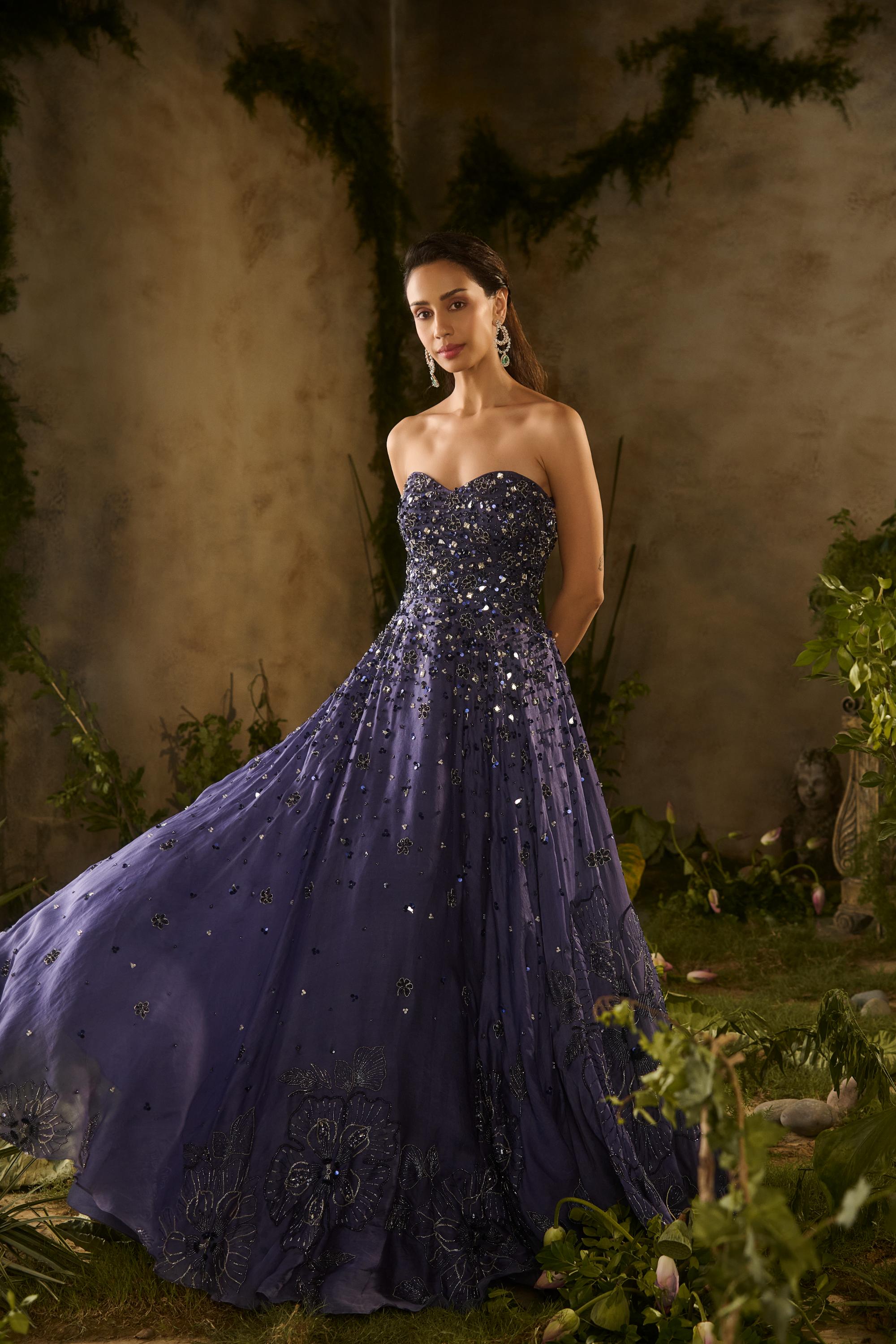ETHERIAL AZUL GOWN