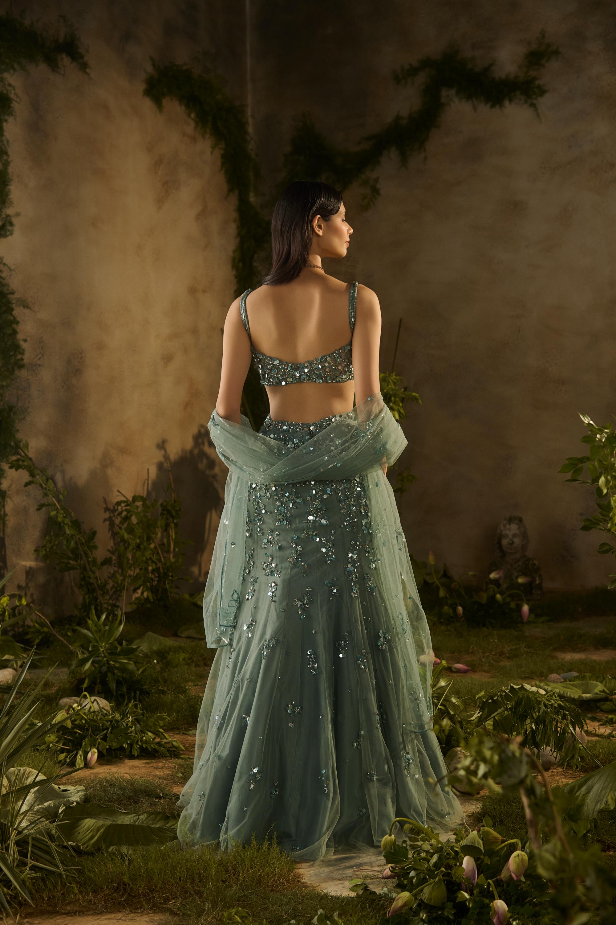SECRET GARDEN LEHENGA SET