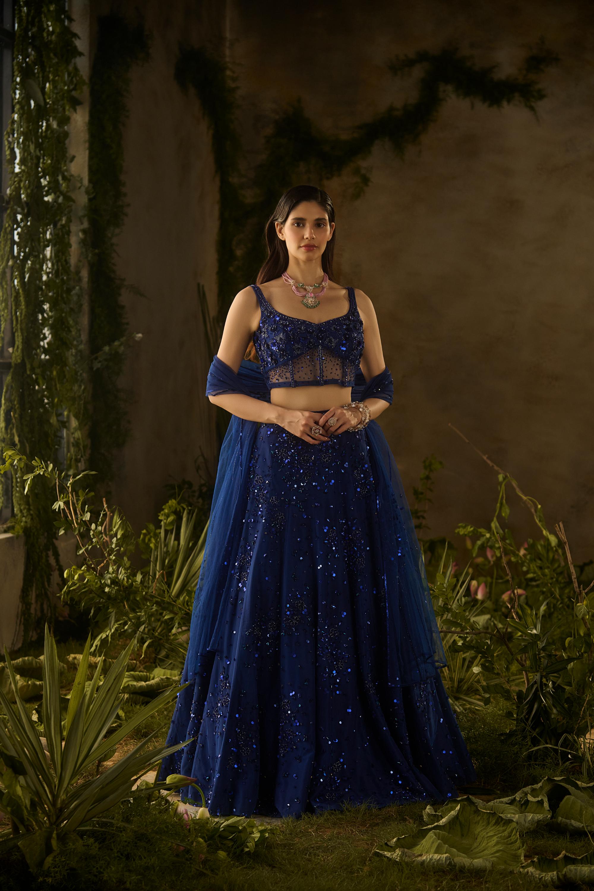 MOONLIT LEHENGA SET