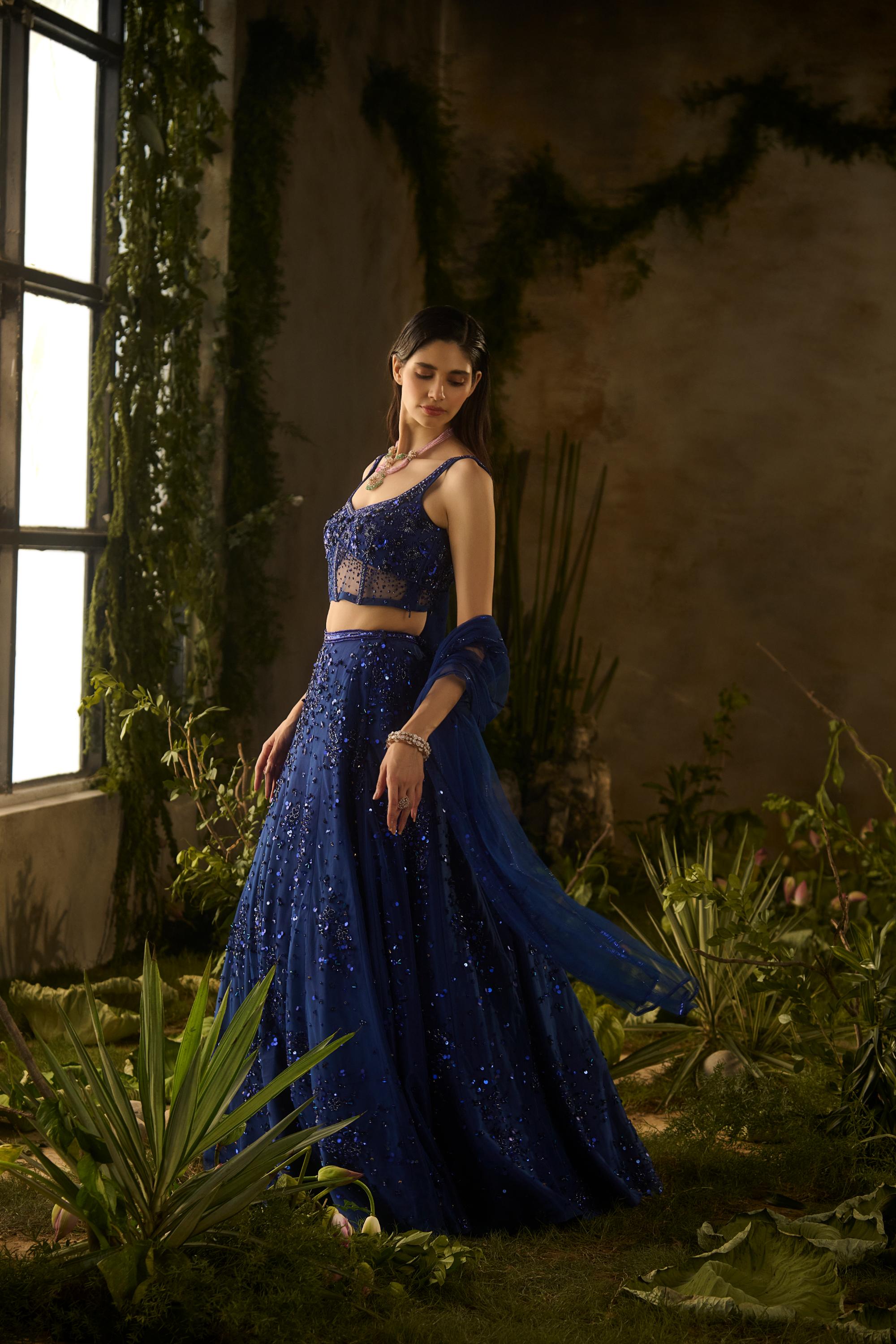 MOONLIT LEHENGA SET